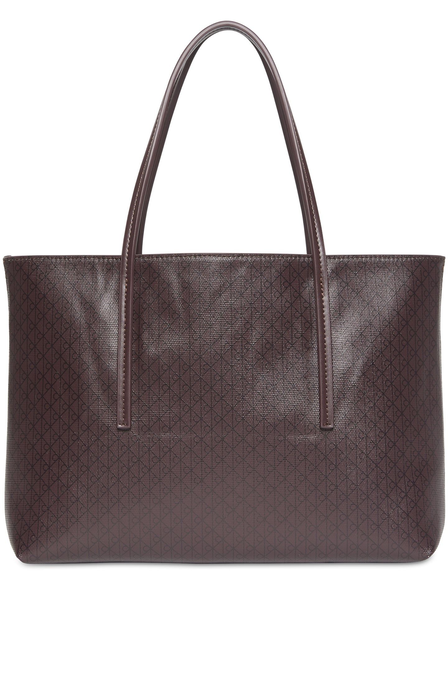 EMBLEM SMALL TOTE BAG FUDGE 1