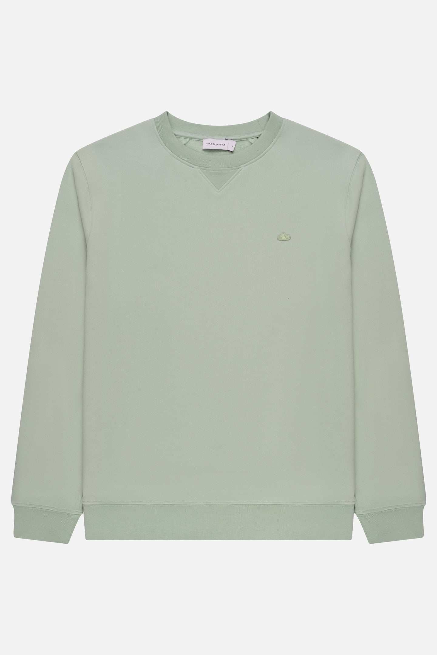LIAM SWEATER MID GREEN 4
