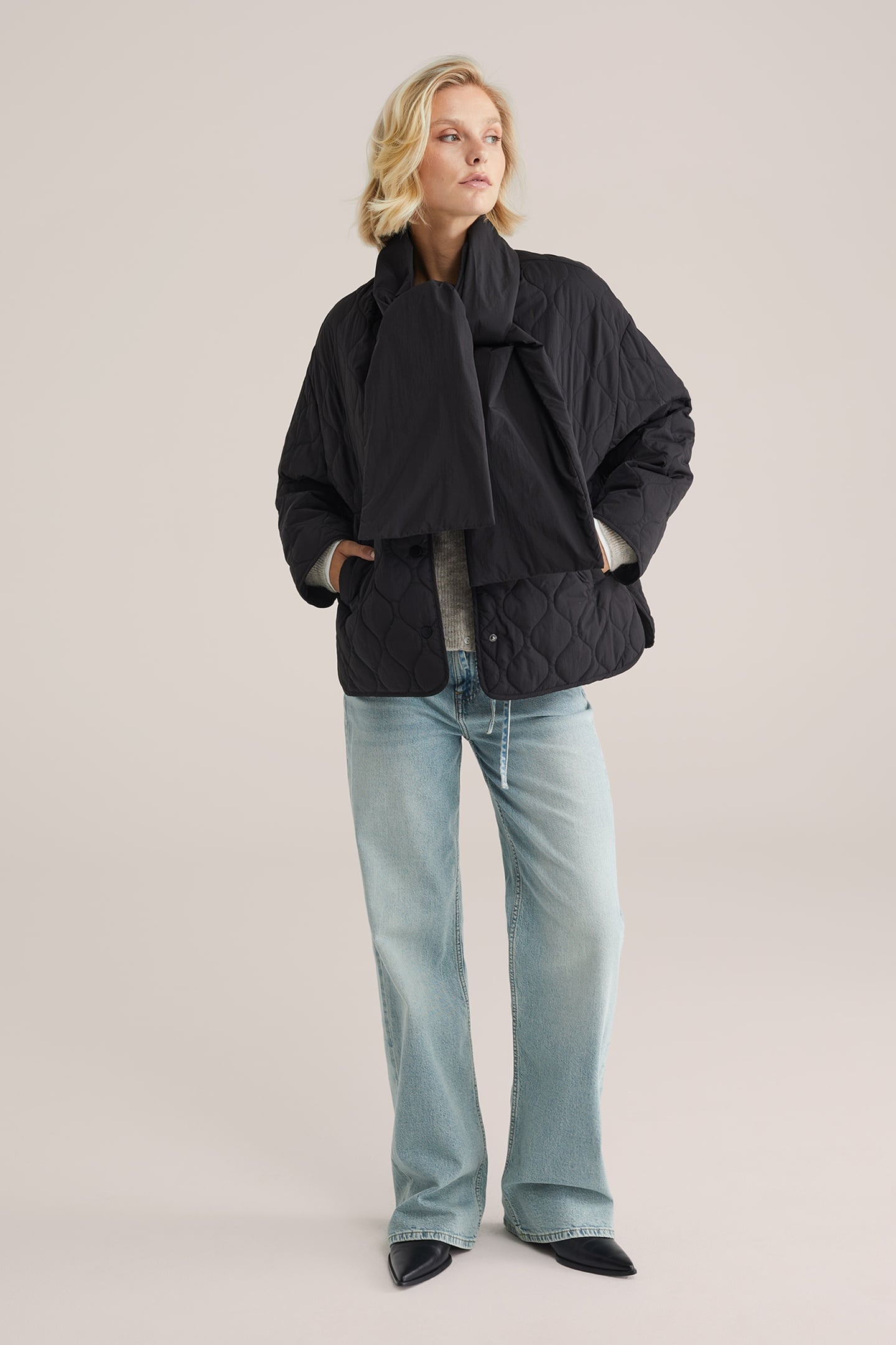 JACKET NORMAL LENGTH BLACK 3