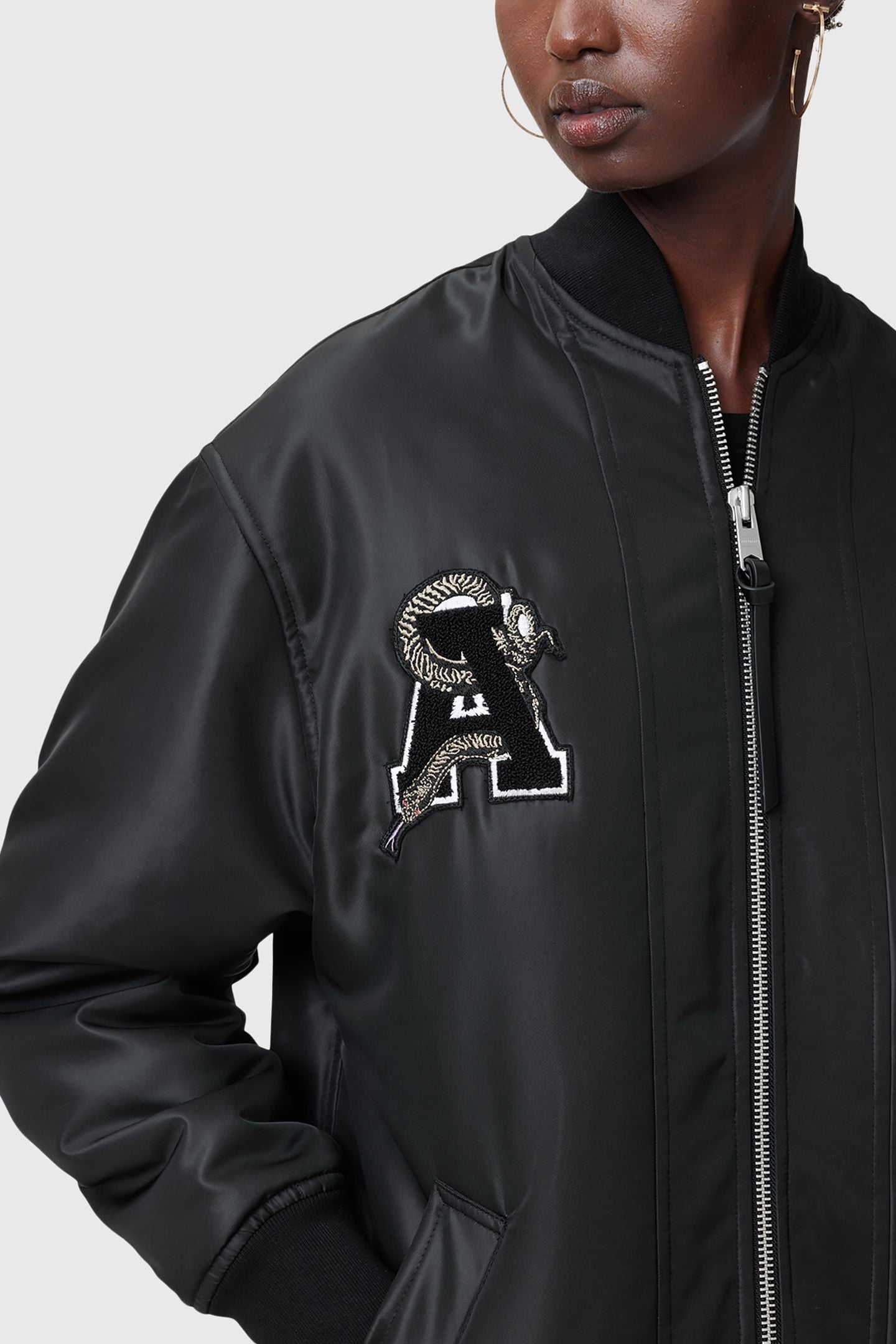 BETTIE BOMBER BLACK 10