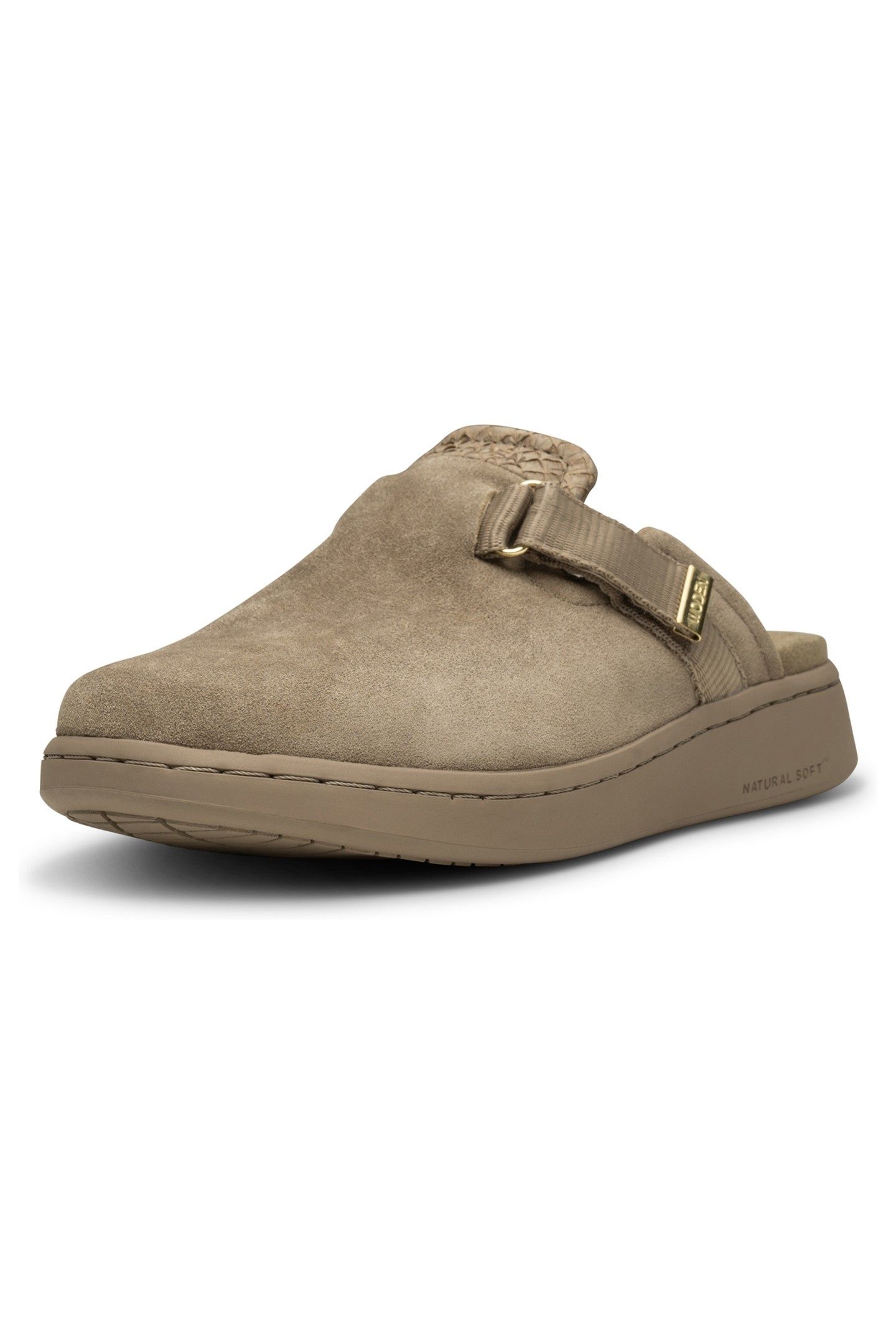VEGA CLOG SUEDE SILVER MINK 6