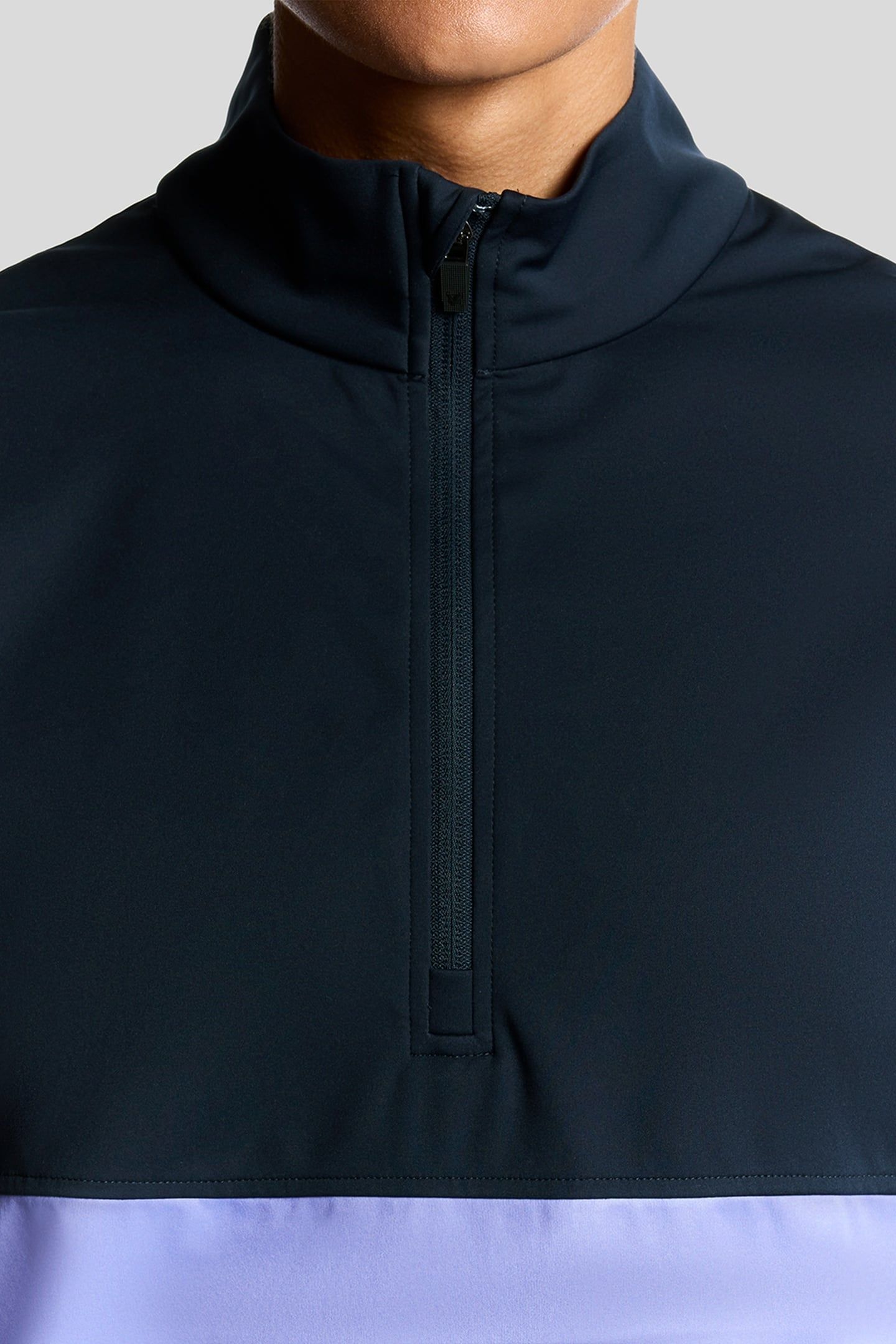 GOLF WINDJAMMER SHIRT MOONLIGHT/DARK NAVY 5