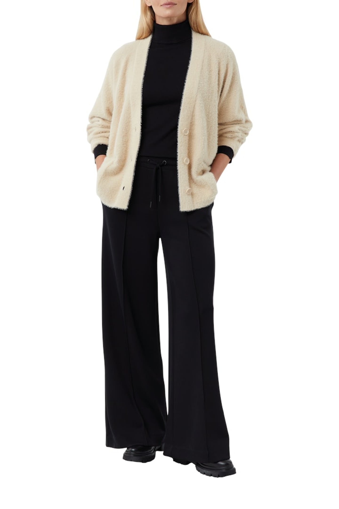 COMMA CARDIGAN BEIGE 1