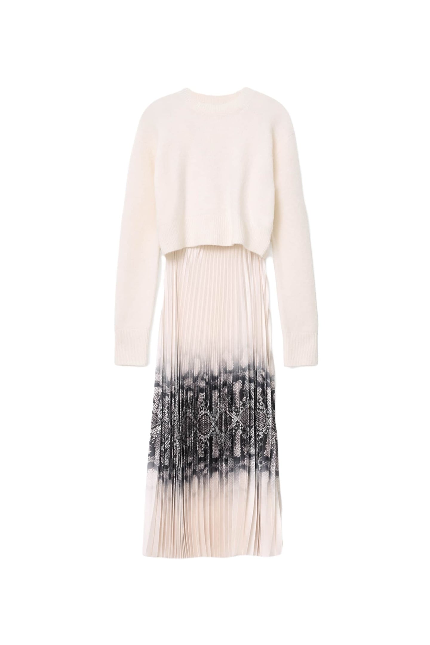 CURTIS OPHIS DRESS CHALK WHITE 4