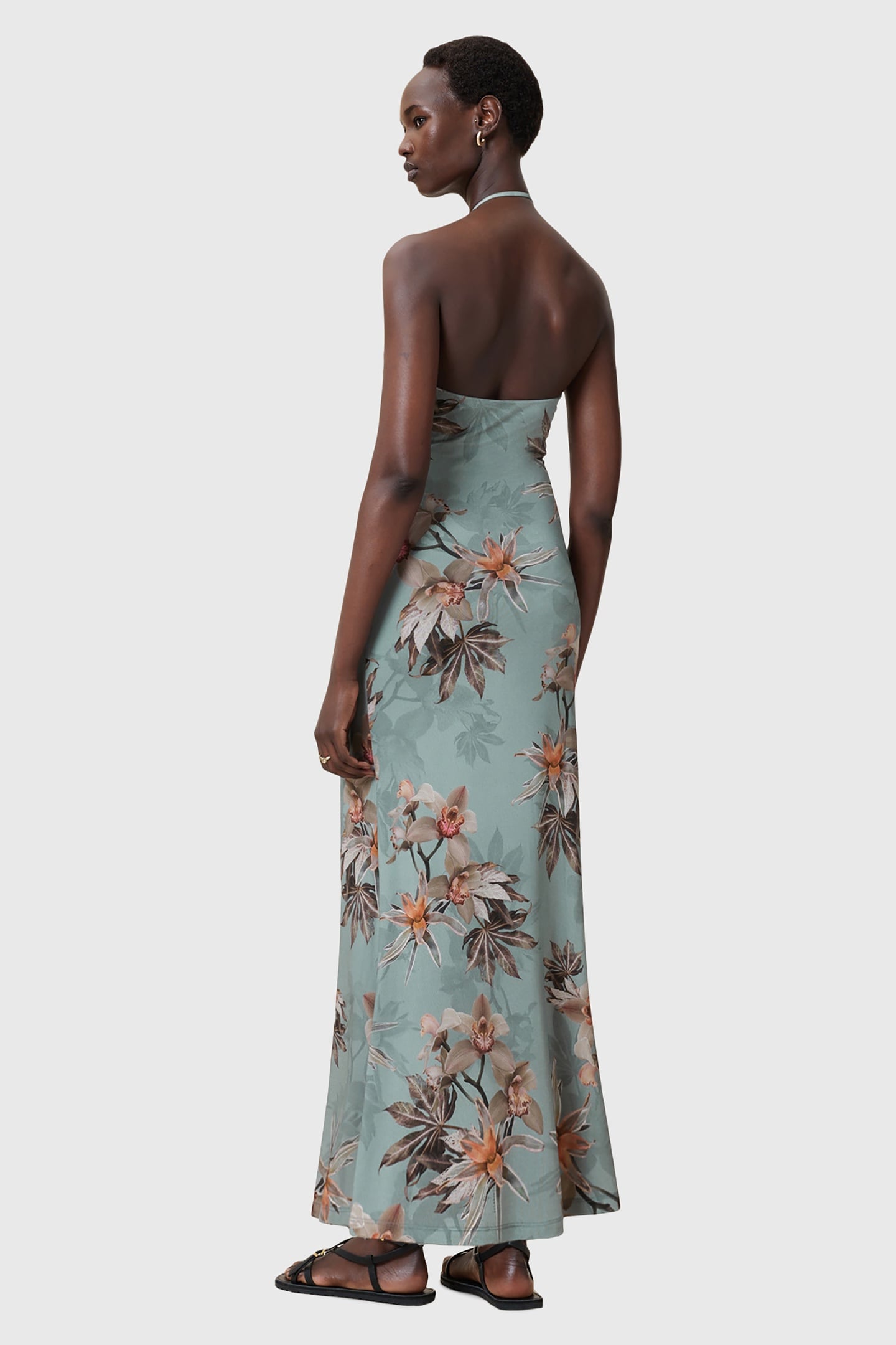 CELIA DRESS ADENA DUSTY BLUE 5