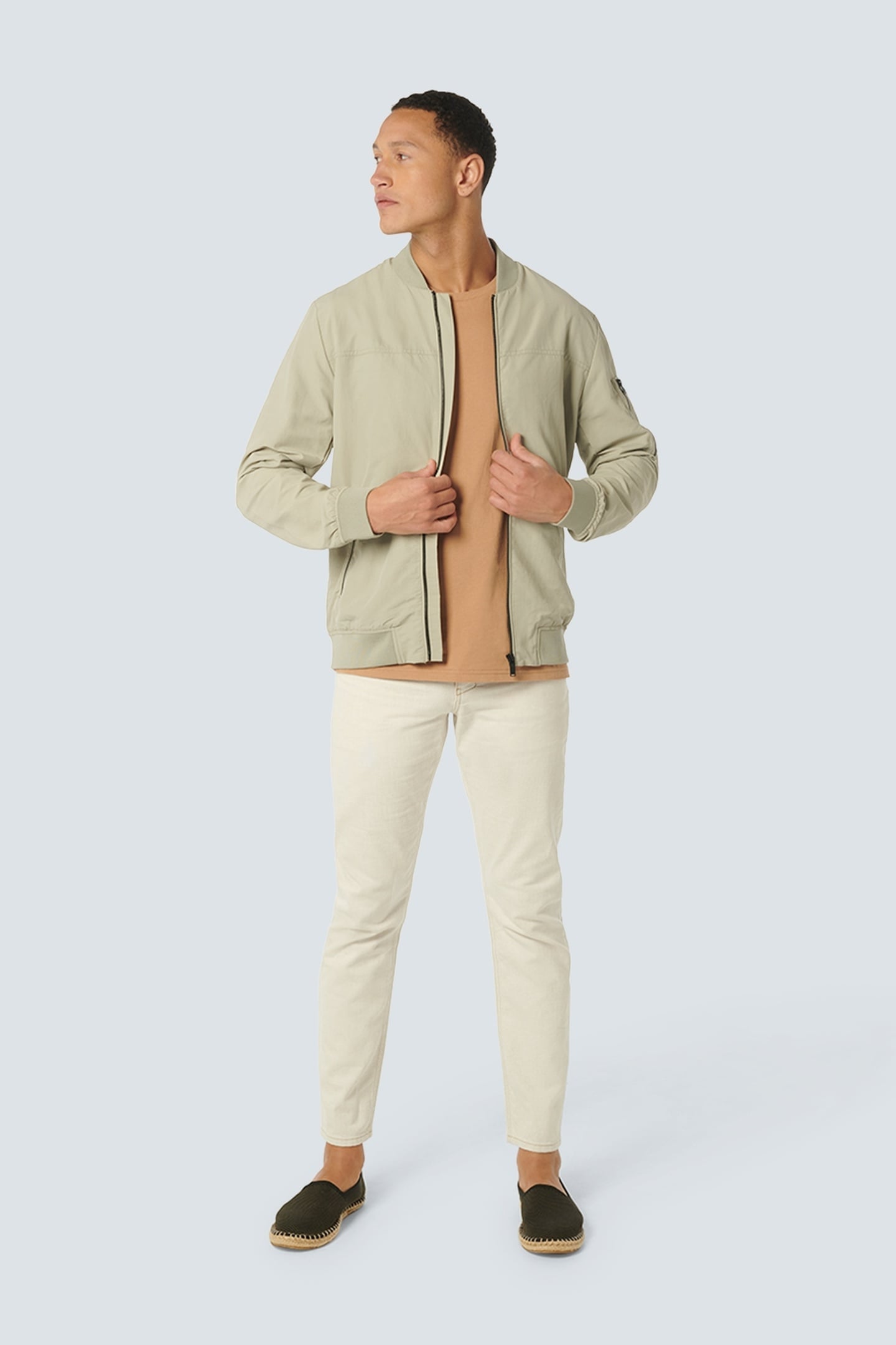 JACKET SHORT FIT BOMBER STONE 3
