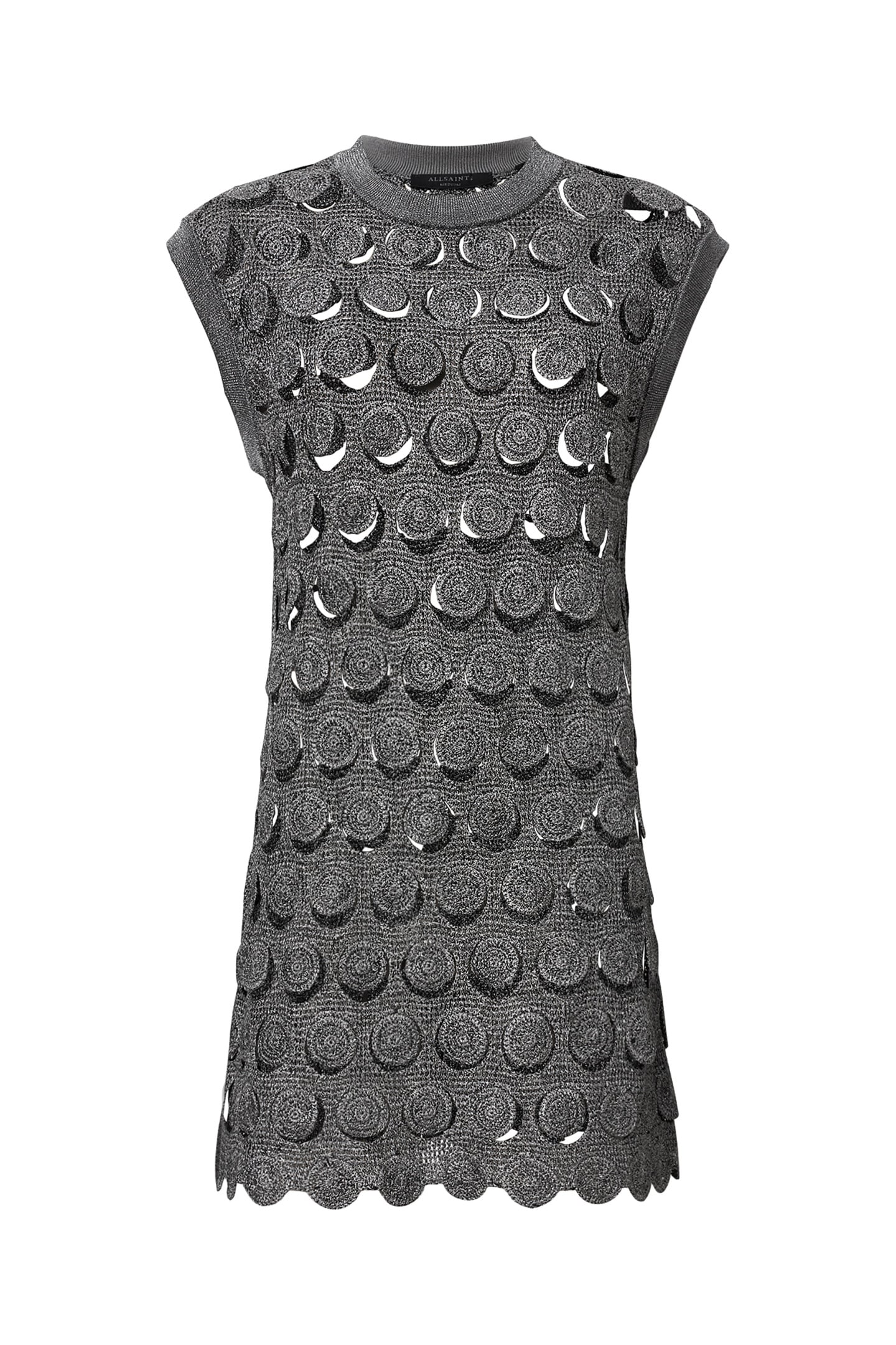 IRIS DRESS GUNMETAL GREY 4