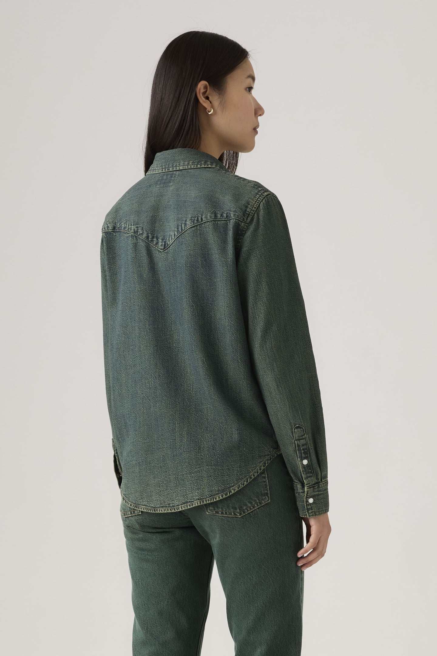 ESSENTIAL WESTERN SHIRT BLUE 2
