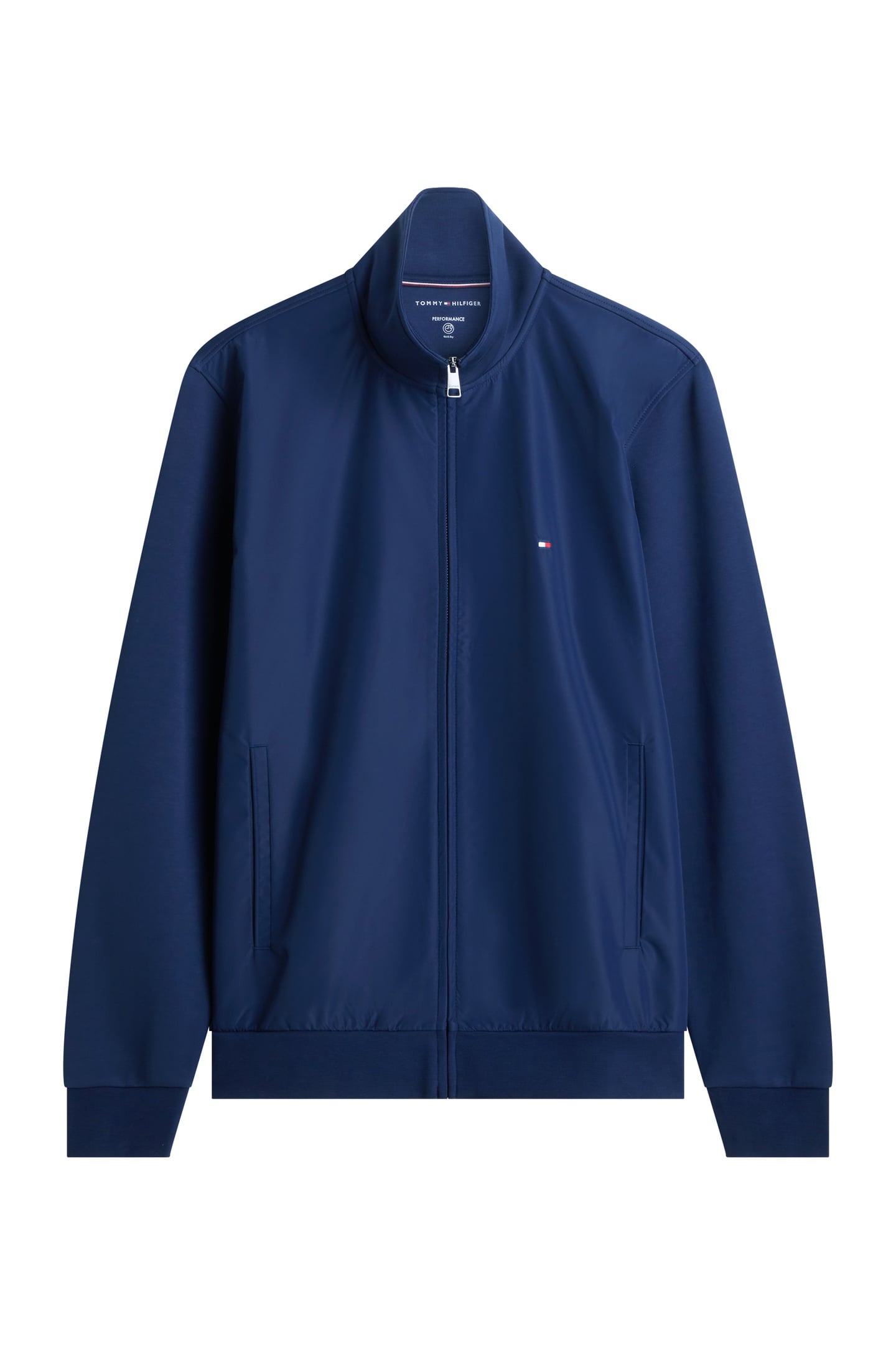 ESSENTIAL INTECHNO MIX ZIP THRU CARBON NAVY 5
