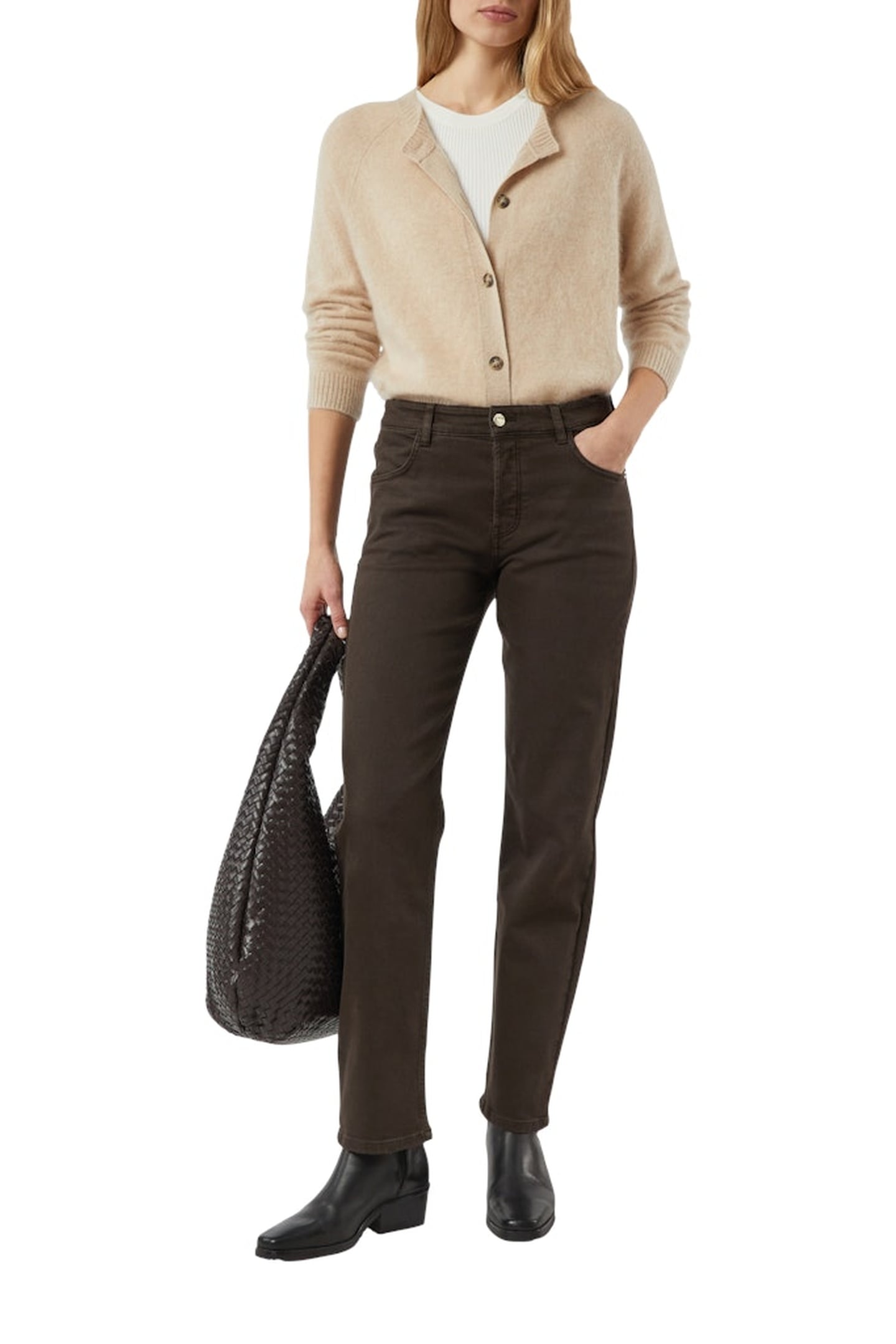 COMMA PANTS BROWN 2
