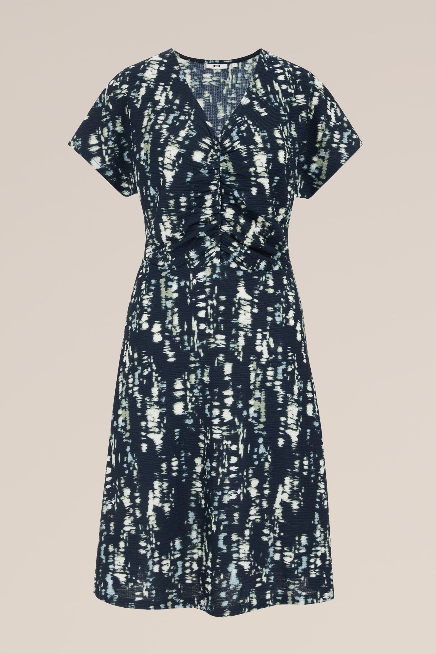 DRESS MID LENGTH NAVY BLUE 4