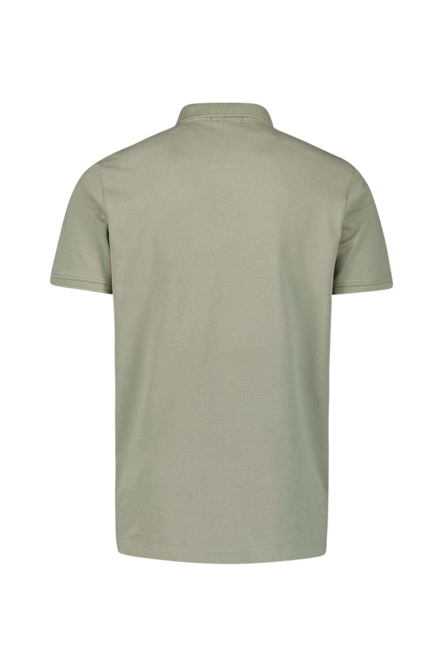 POLO ZIP PIQUE GARMENT DYED SMOKE 6