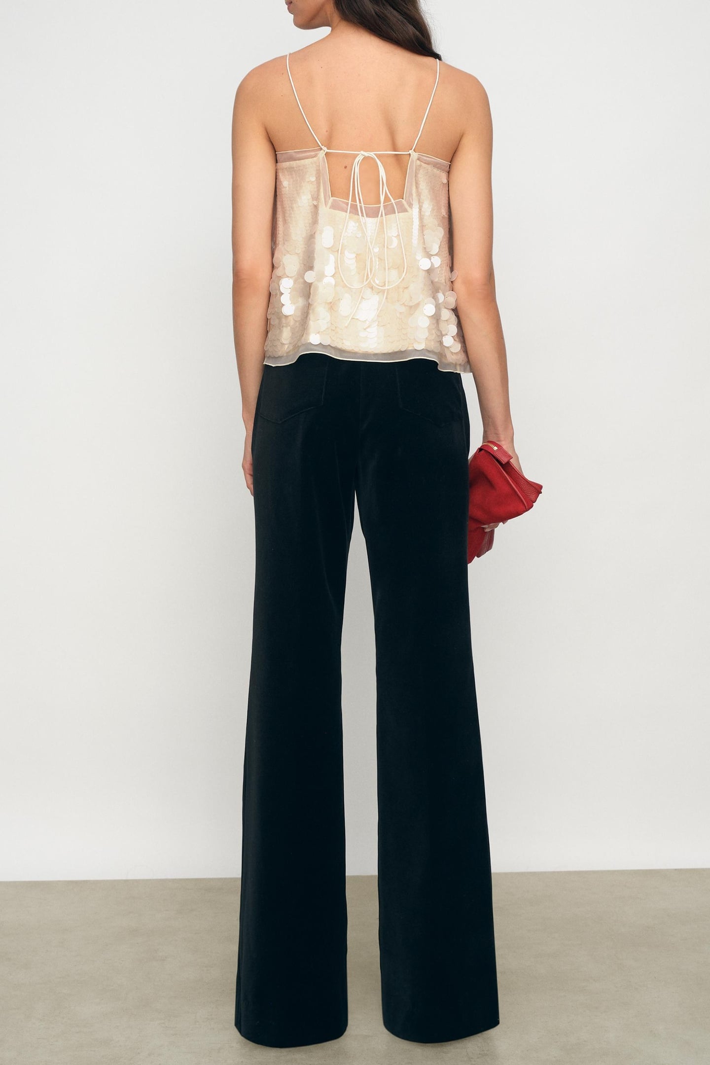 EMBELLISHED CAMI CREAM 5
