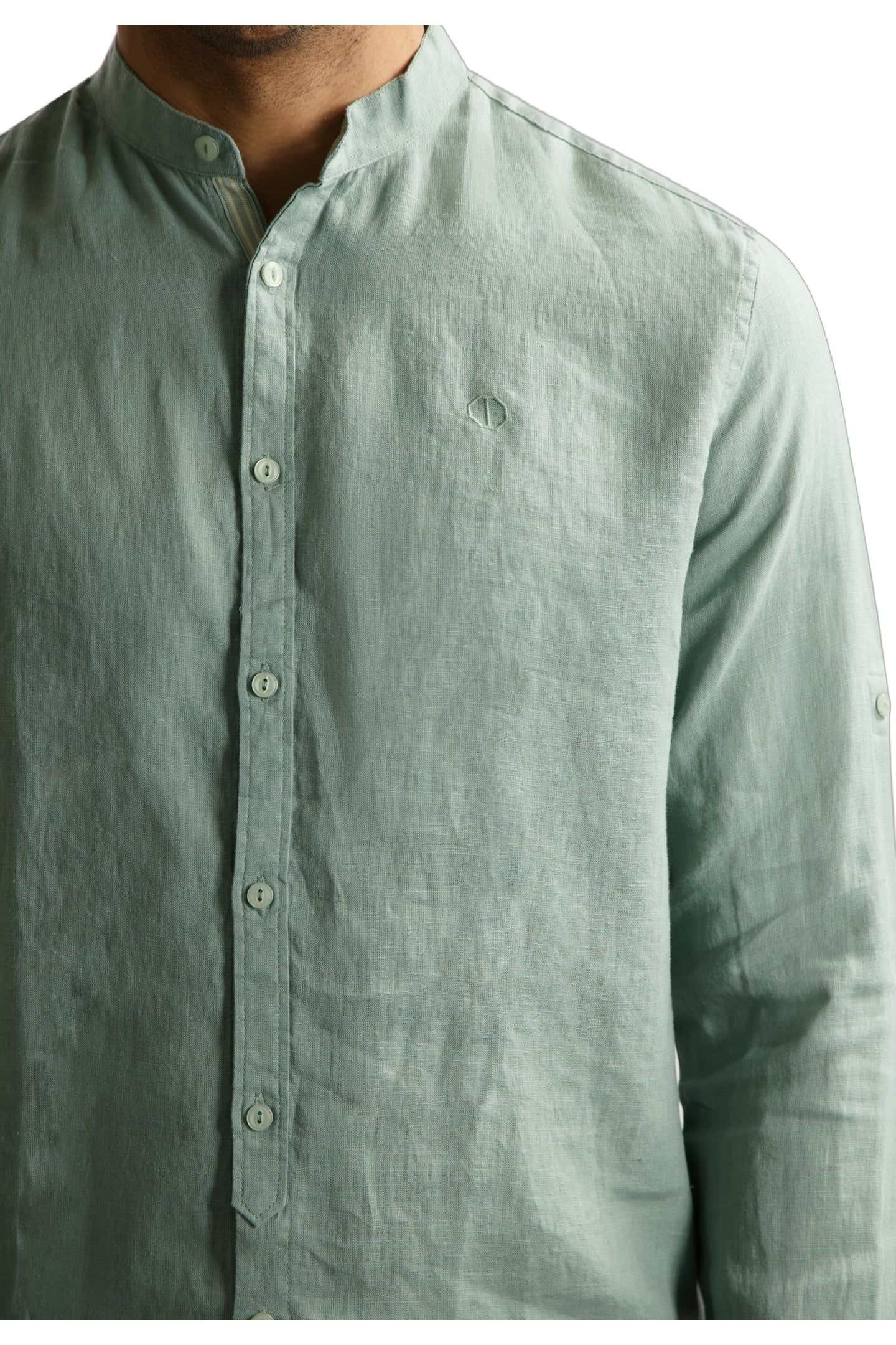 DS-ANDRU MAO SHIRT LILY PAD 5