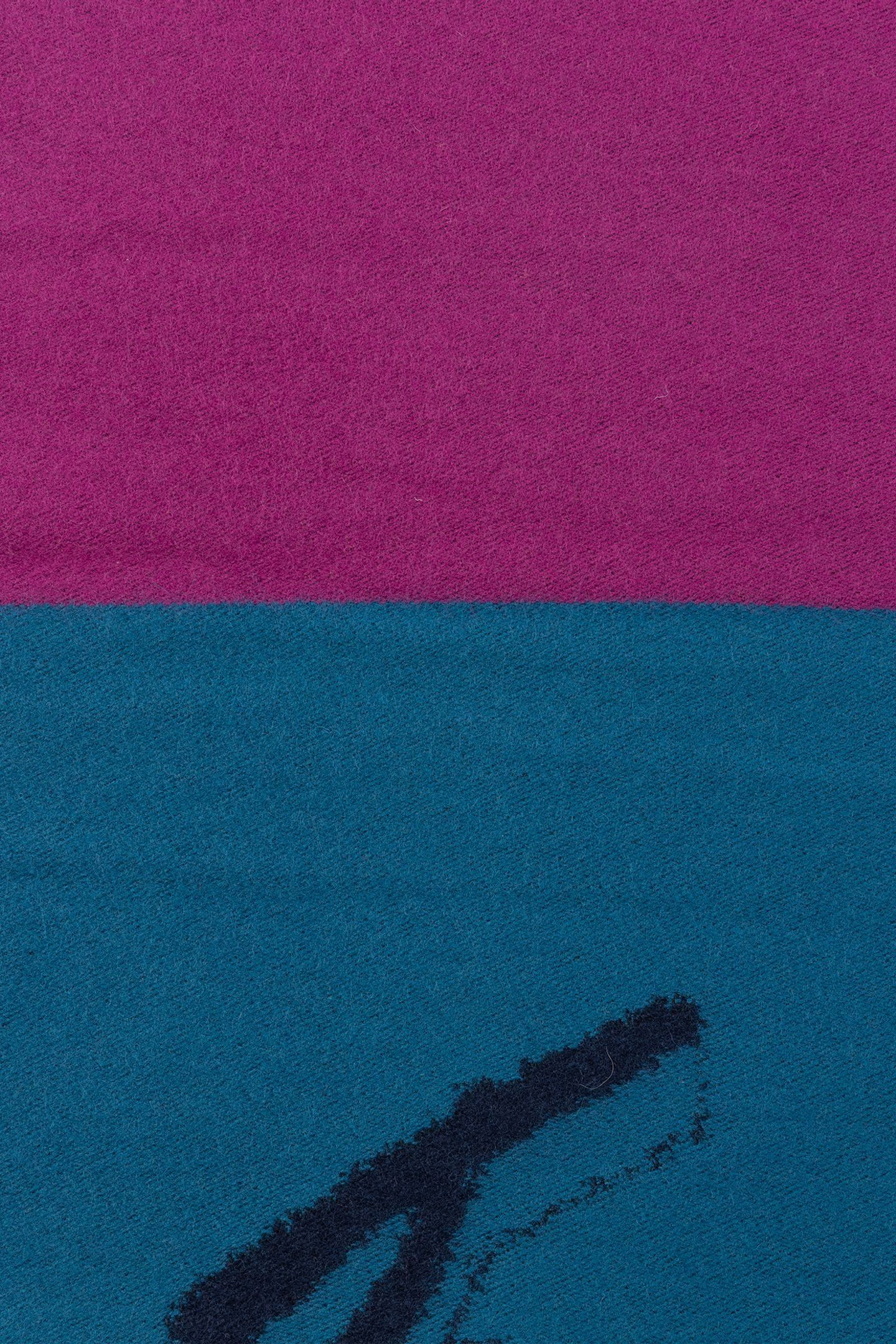 SCARF LOGO COLOR BLOCK NAVY 7
