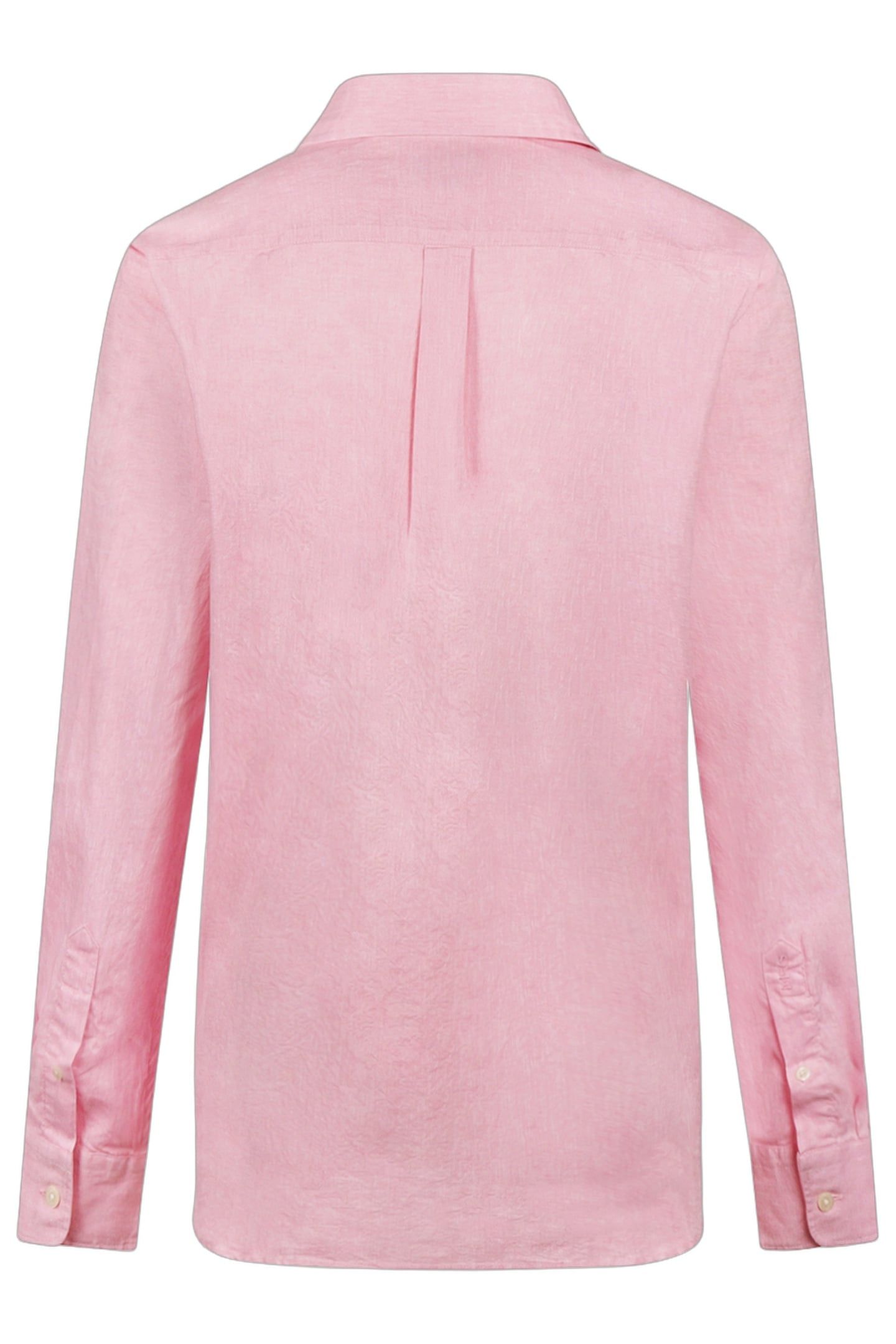 SOLID LINEN BLEND SHIRT LIGHT PINK 5