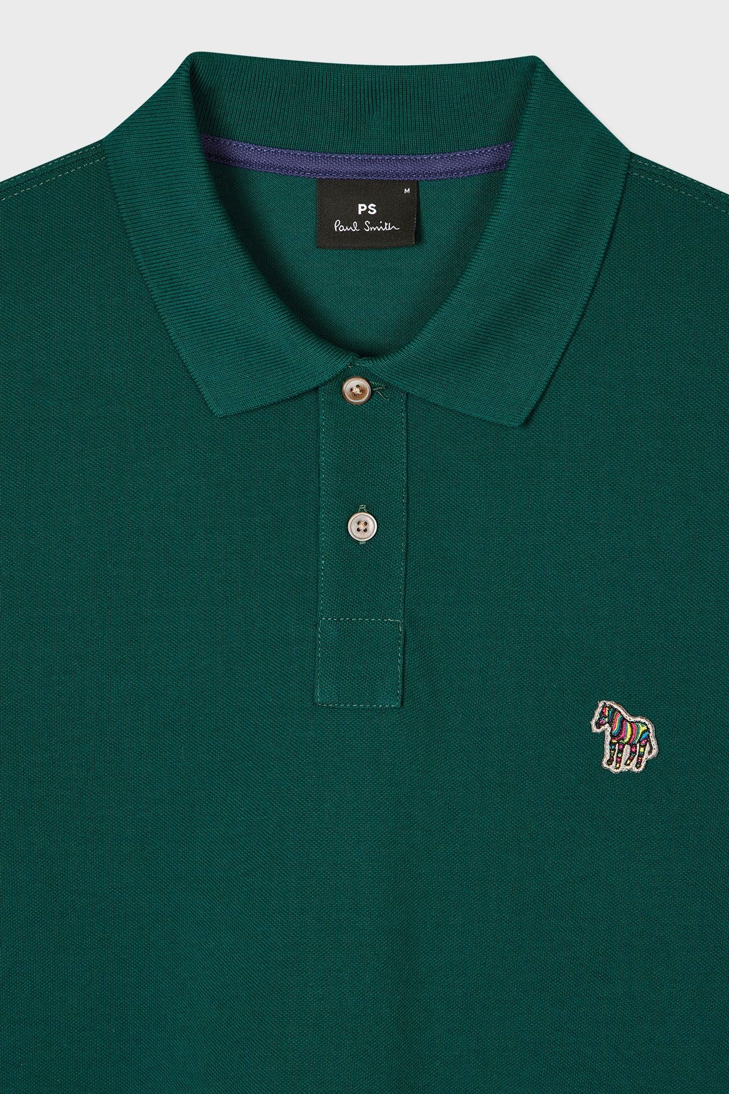 REG FIT SS POLO SHIRT ZEBRA INKY BLUE 3