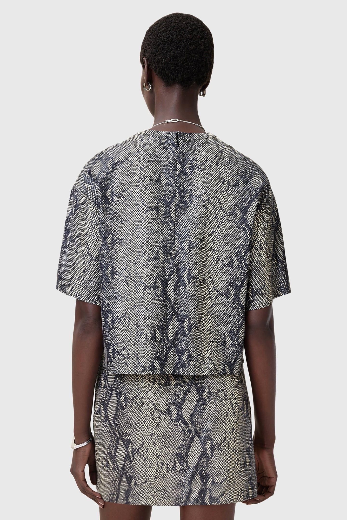 RENAI SNAKE TEE NATURAL WHITE 3