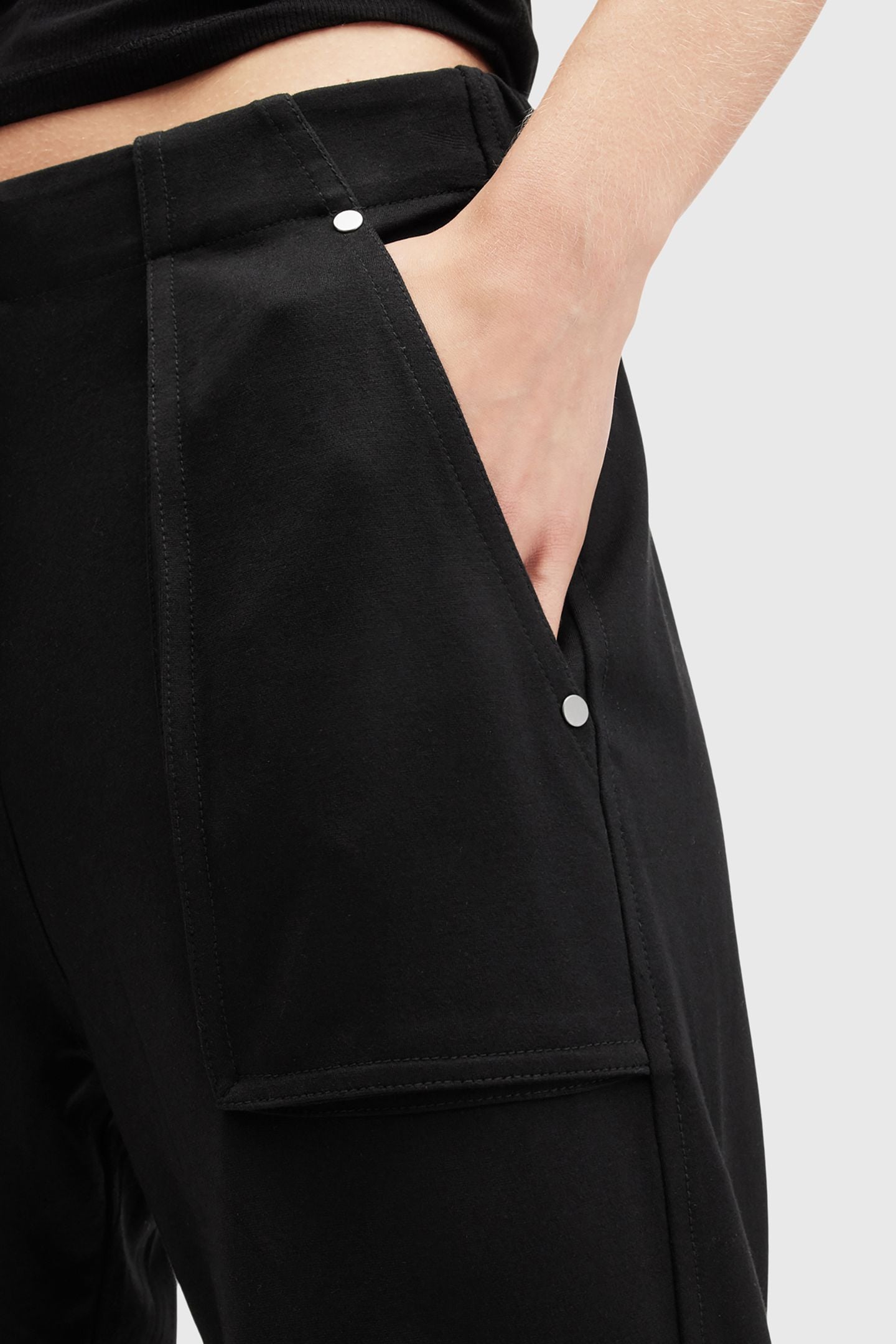 FREDA JERSEY TROUSER BLACK 7