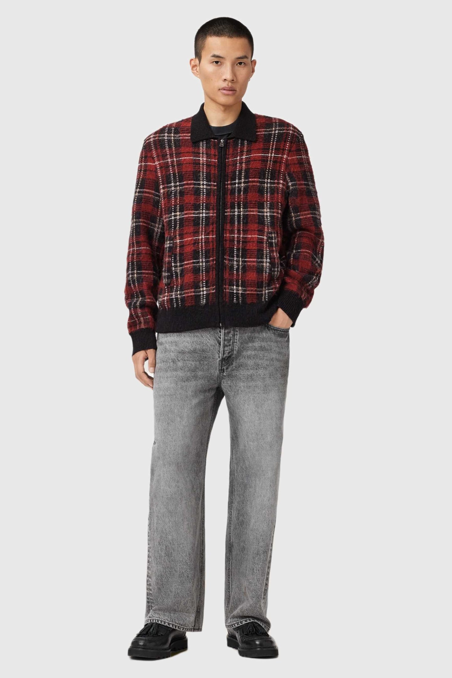 NETTLE CARDIGAN RED 3