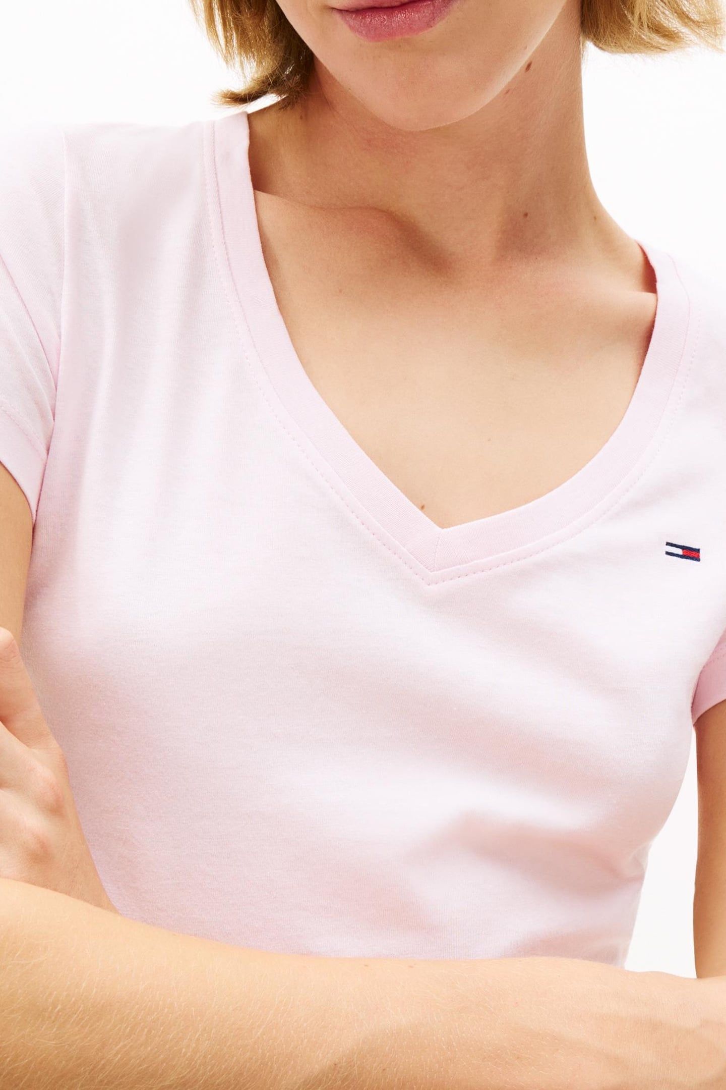 2PACK V-NECK TEE ECRU/LIGHT PINK 5