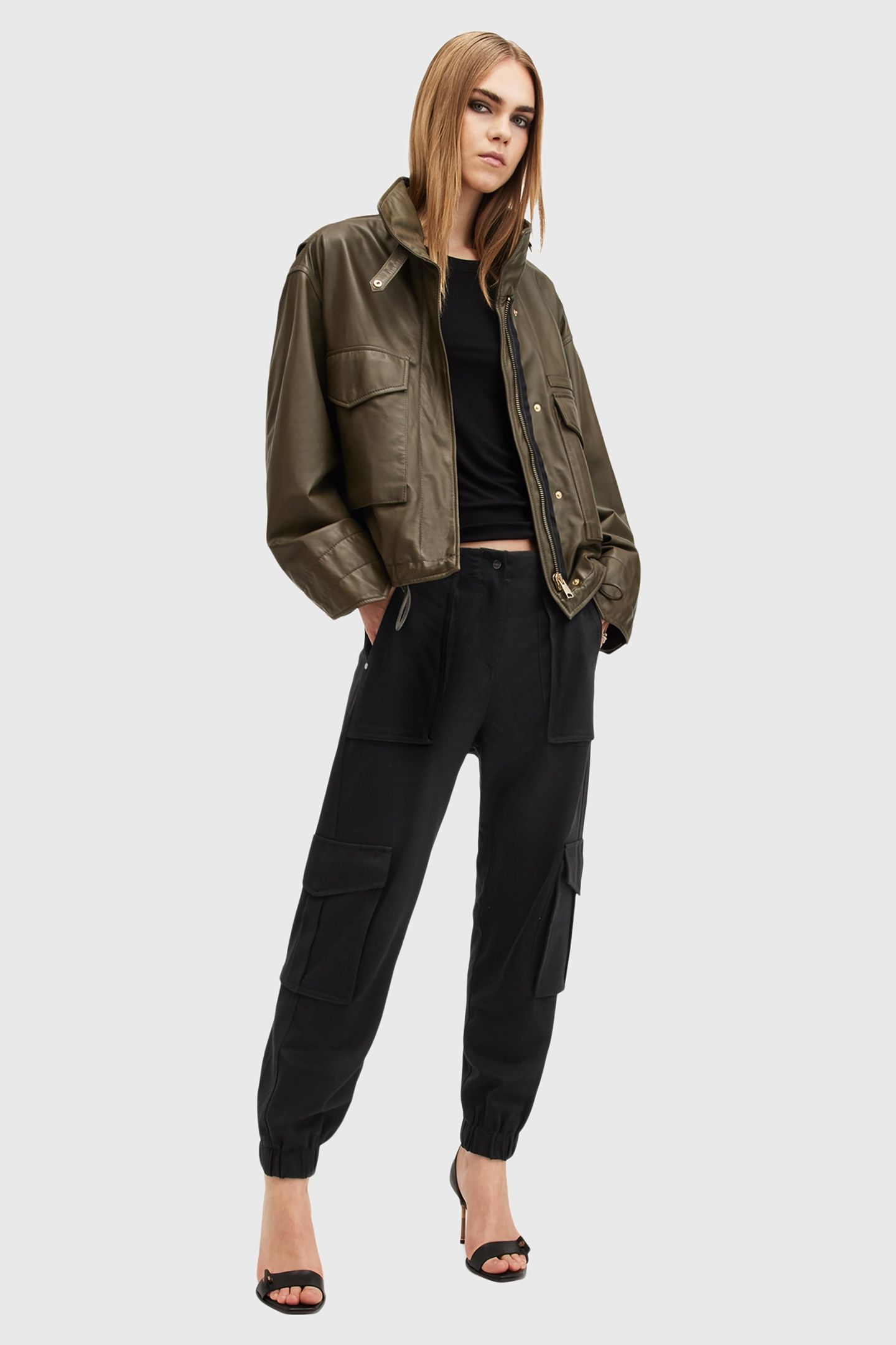 FREDA JERSEY TROUSER BLACK 1