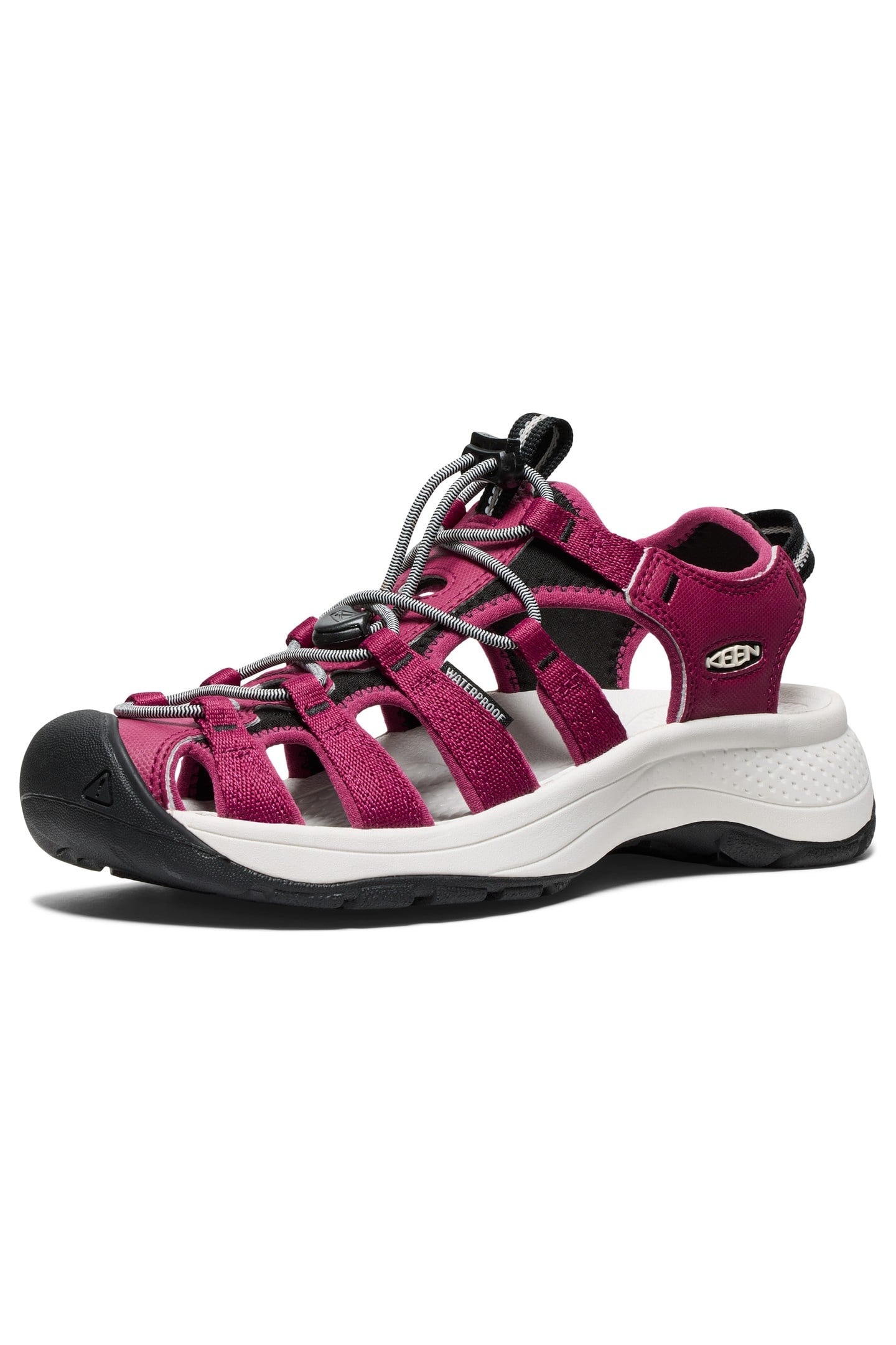 ASTORIA WEST SANDAL BEAUJOLAIS/STAR WHITE 1