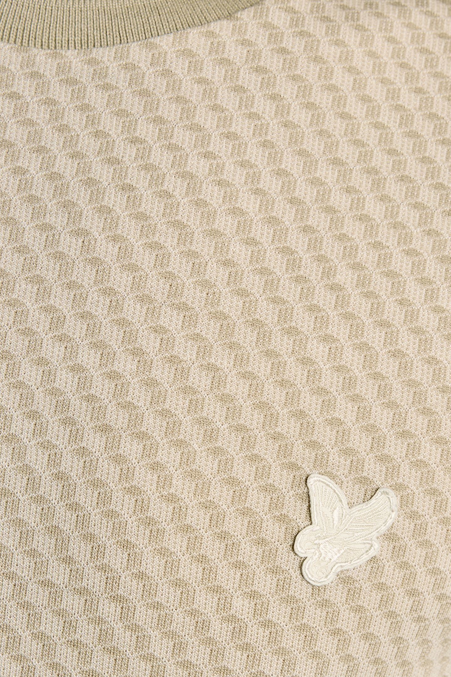 JACQUARD T-SHIRT NATURAL 6