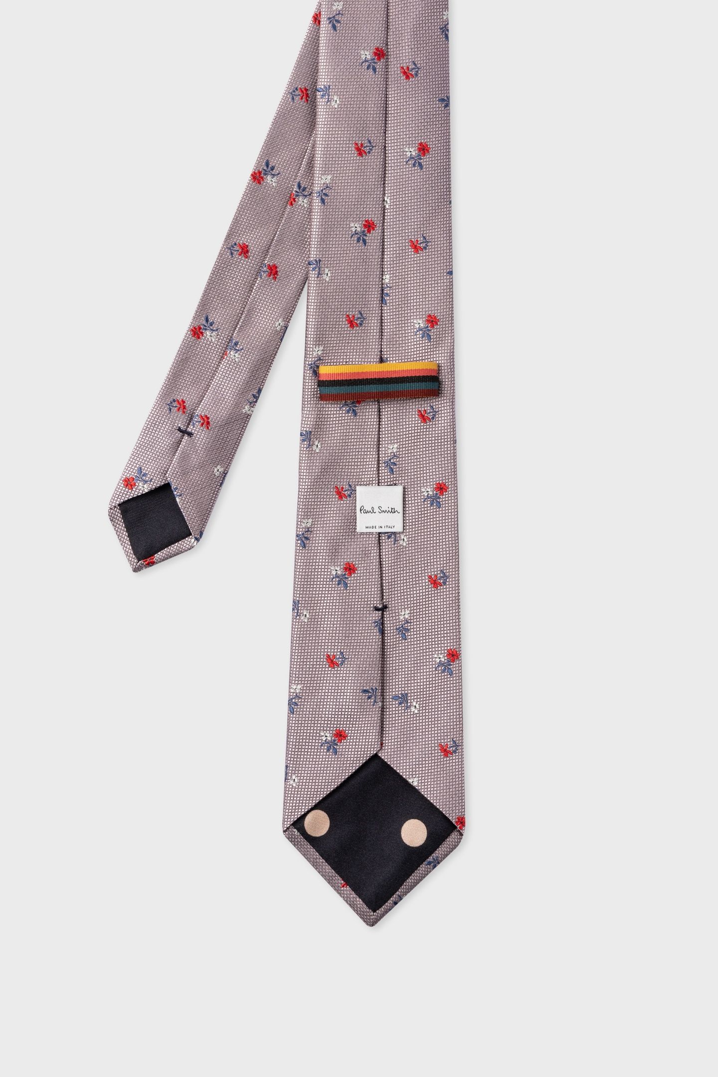 TIE MINI FLOWERS PINK 2