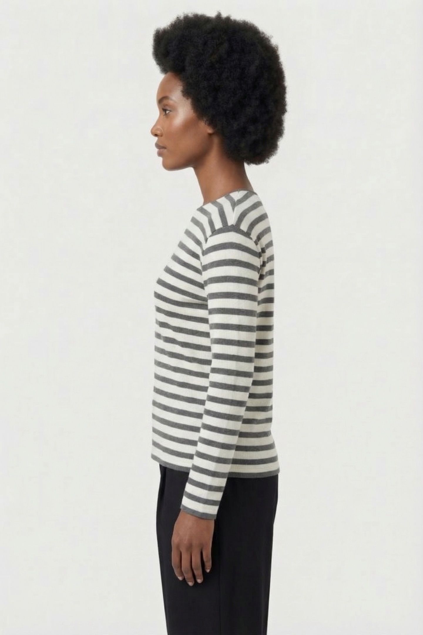 STRIPED LONGSLEEVE T-SHIRTS PINI GREEN 3