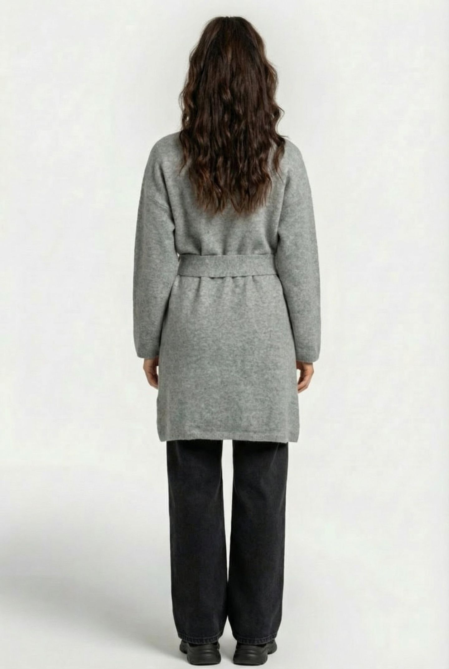 ULLA CARDIGAN LIGHT GREY 2