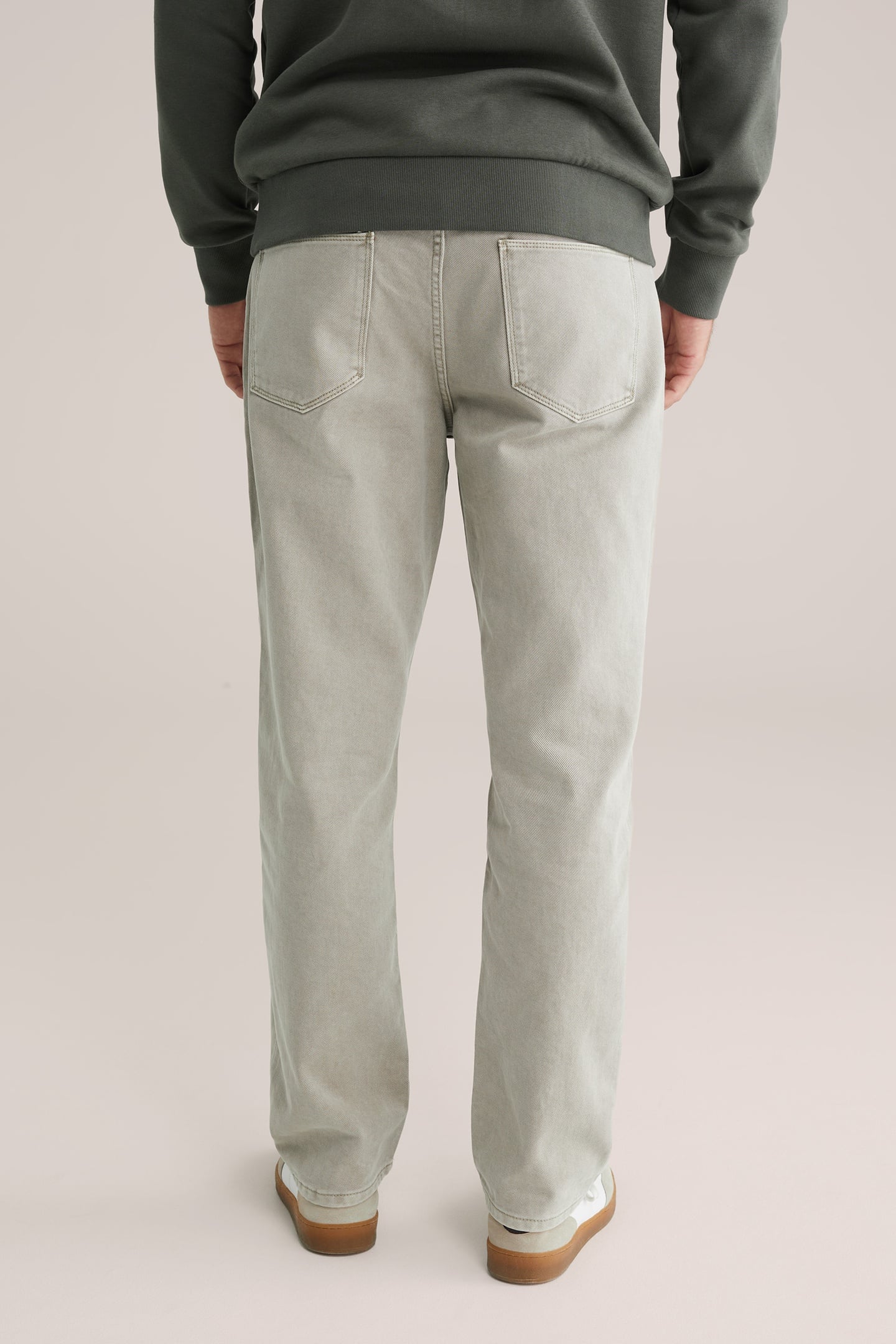 5-POCKET MID WAIST BEIGE 2