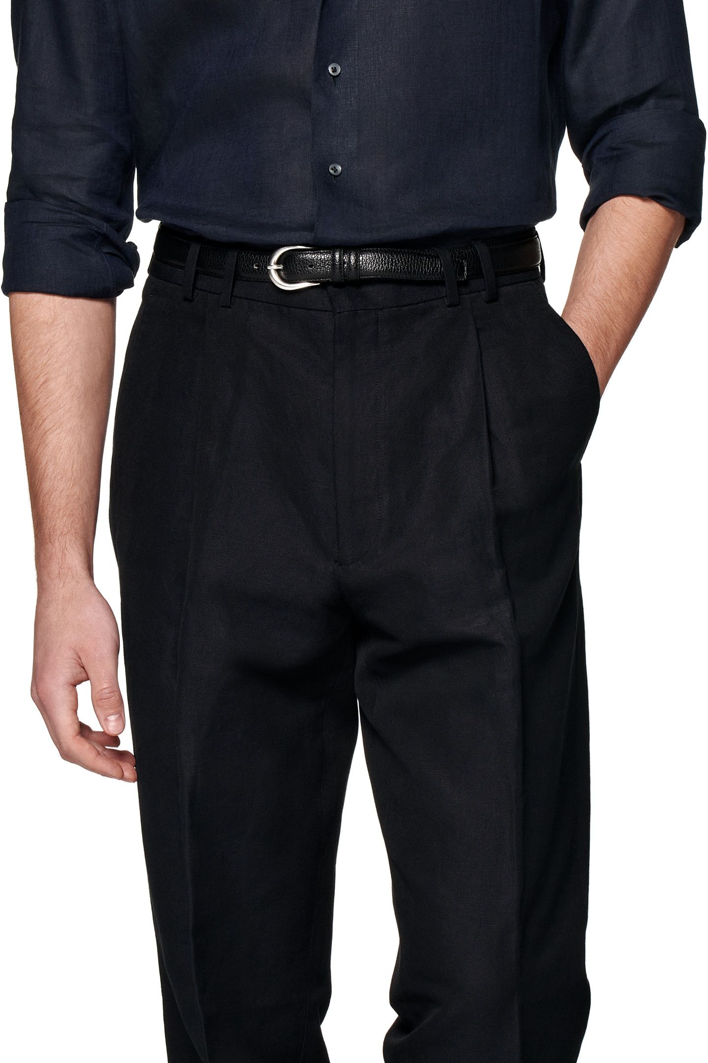 PURE LINEN NAVY NAVY 9