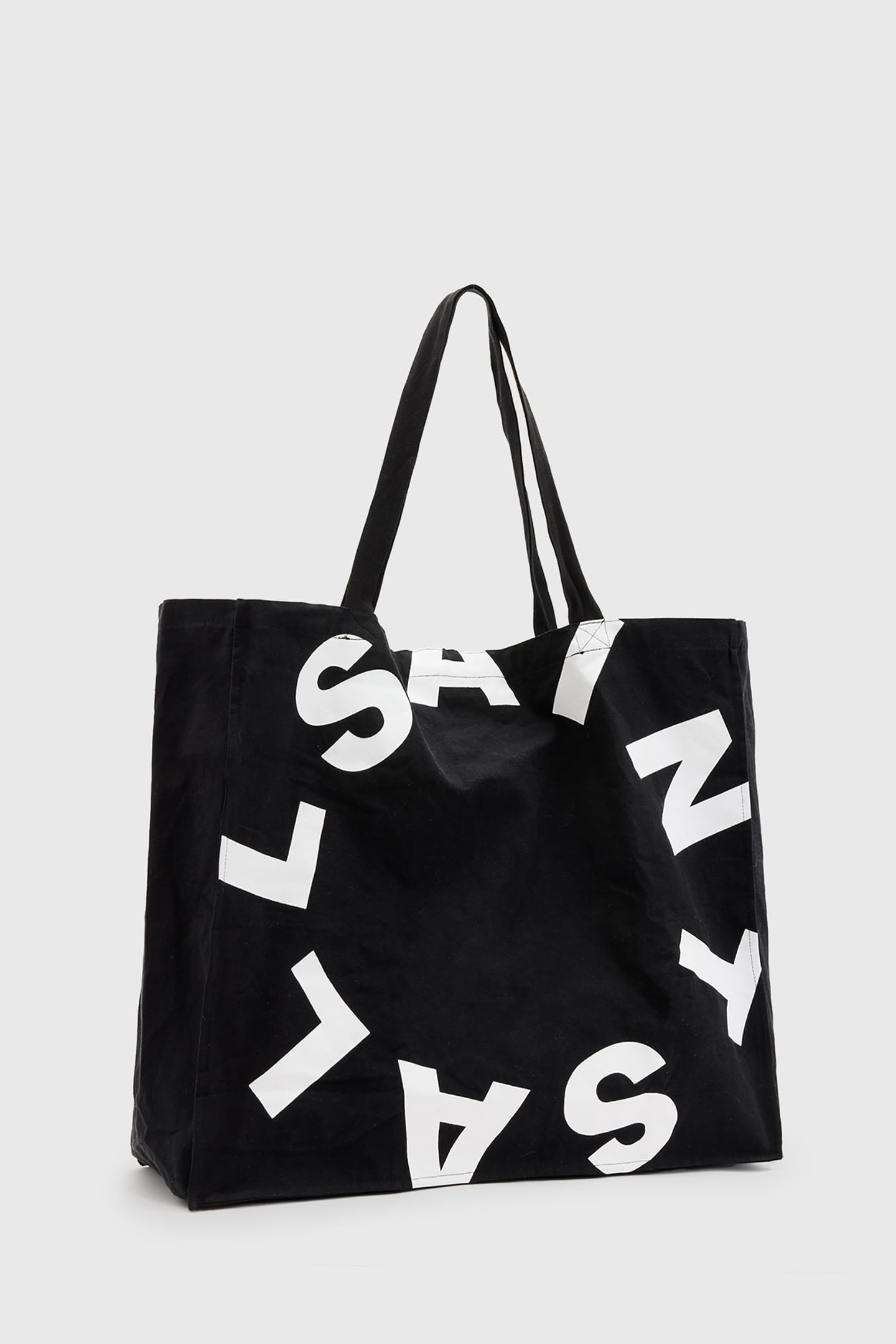LARGE TIERRA TOTEBAG BLACK/WHITE 3