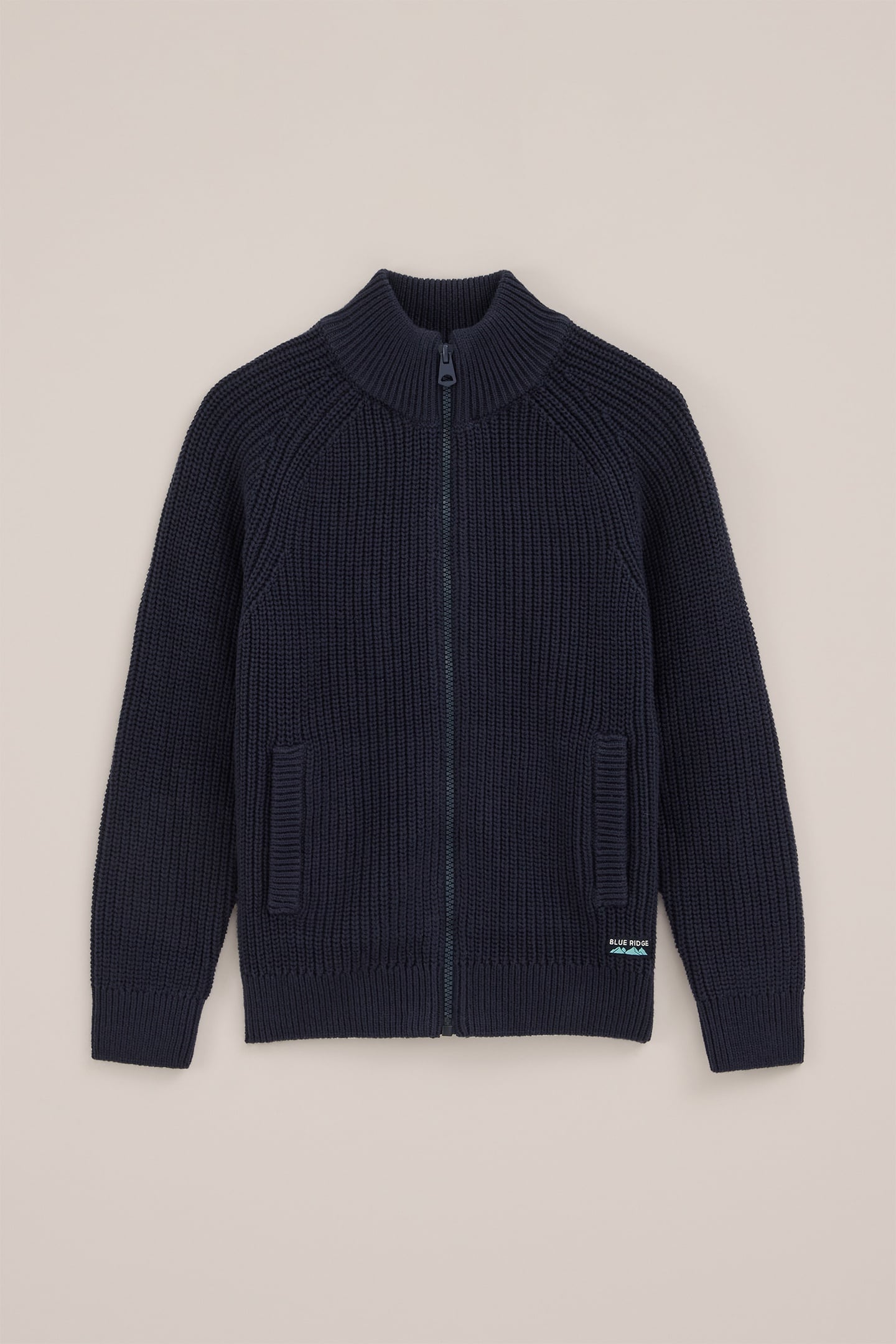 KNITTED CARDIGAN NAVY BLUE 3