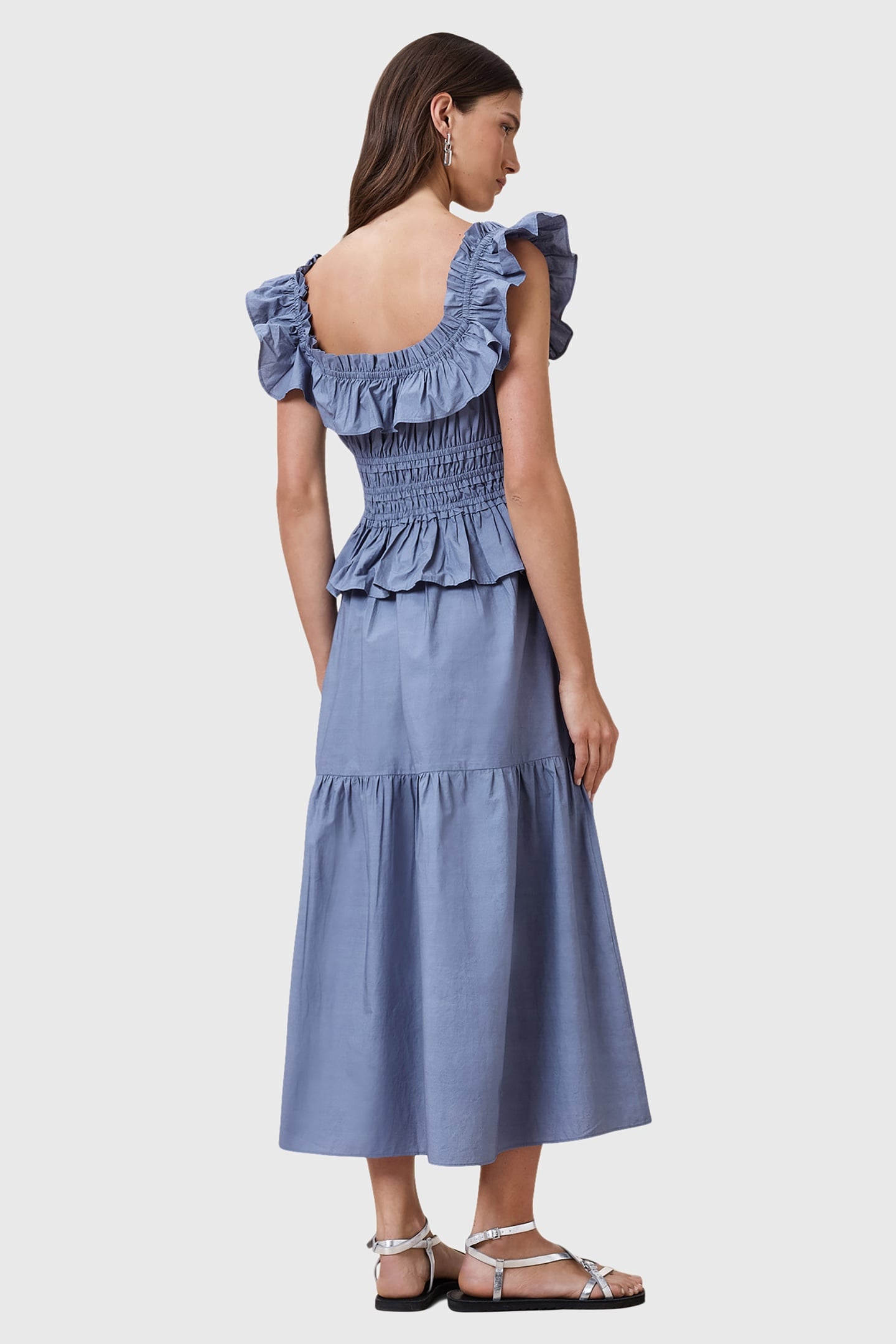 HALIA DRESS FLINT STONE BLUE 5