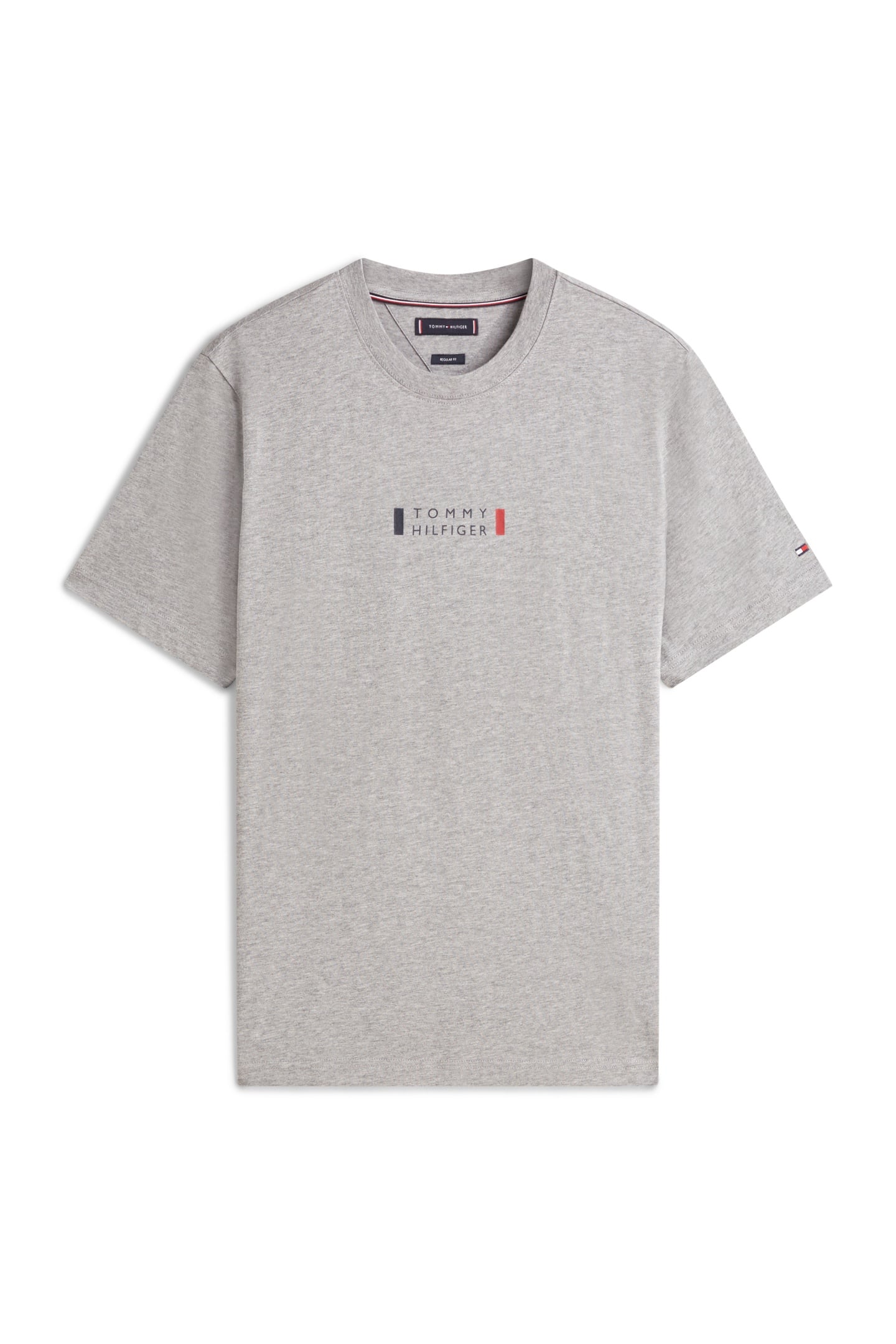BRAND LOVE SMALL CENTER TEE MEDIUM GREY HEATHER 5
