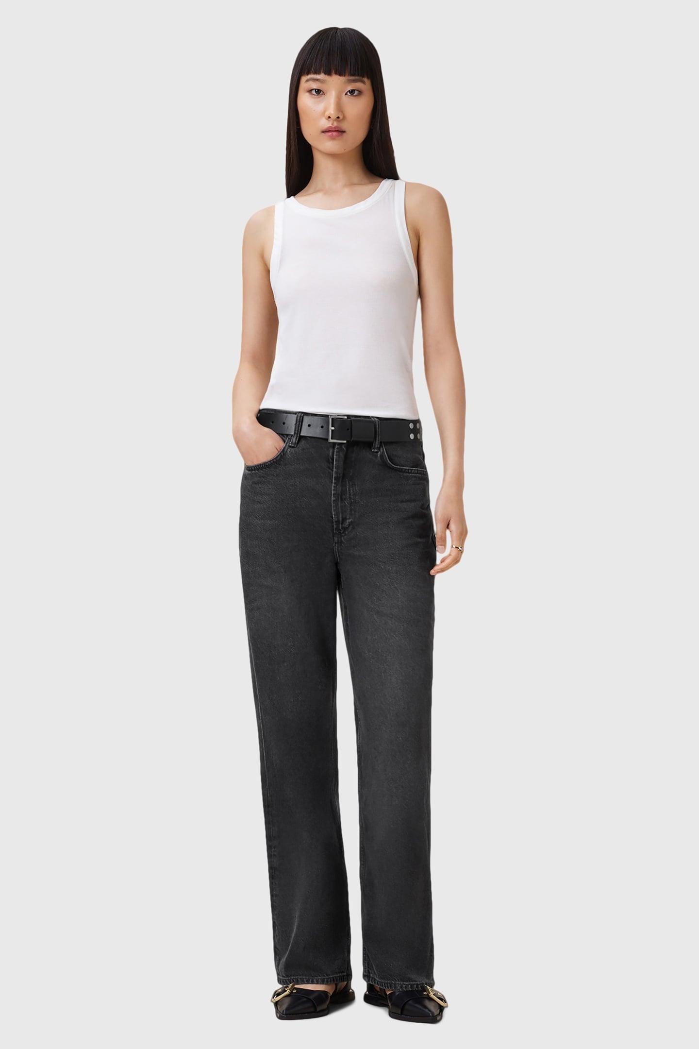 BLAKE JEAN WASHED GREY 2