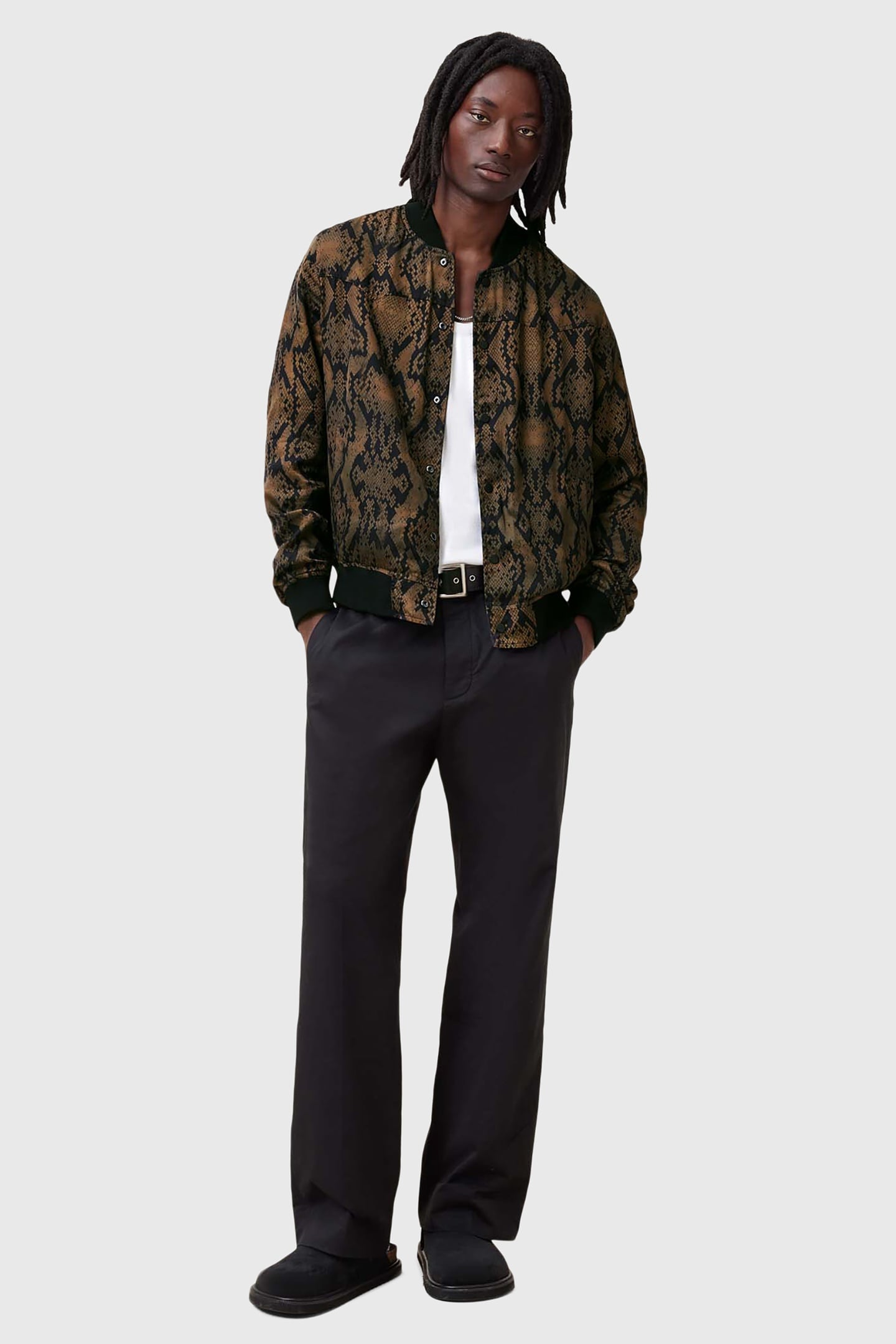 SOUNDVIEW BOMBER BLACK/OAK BROWN 1