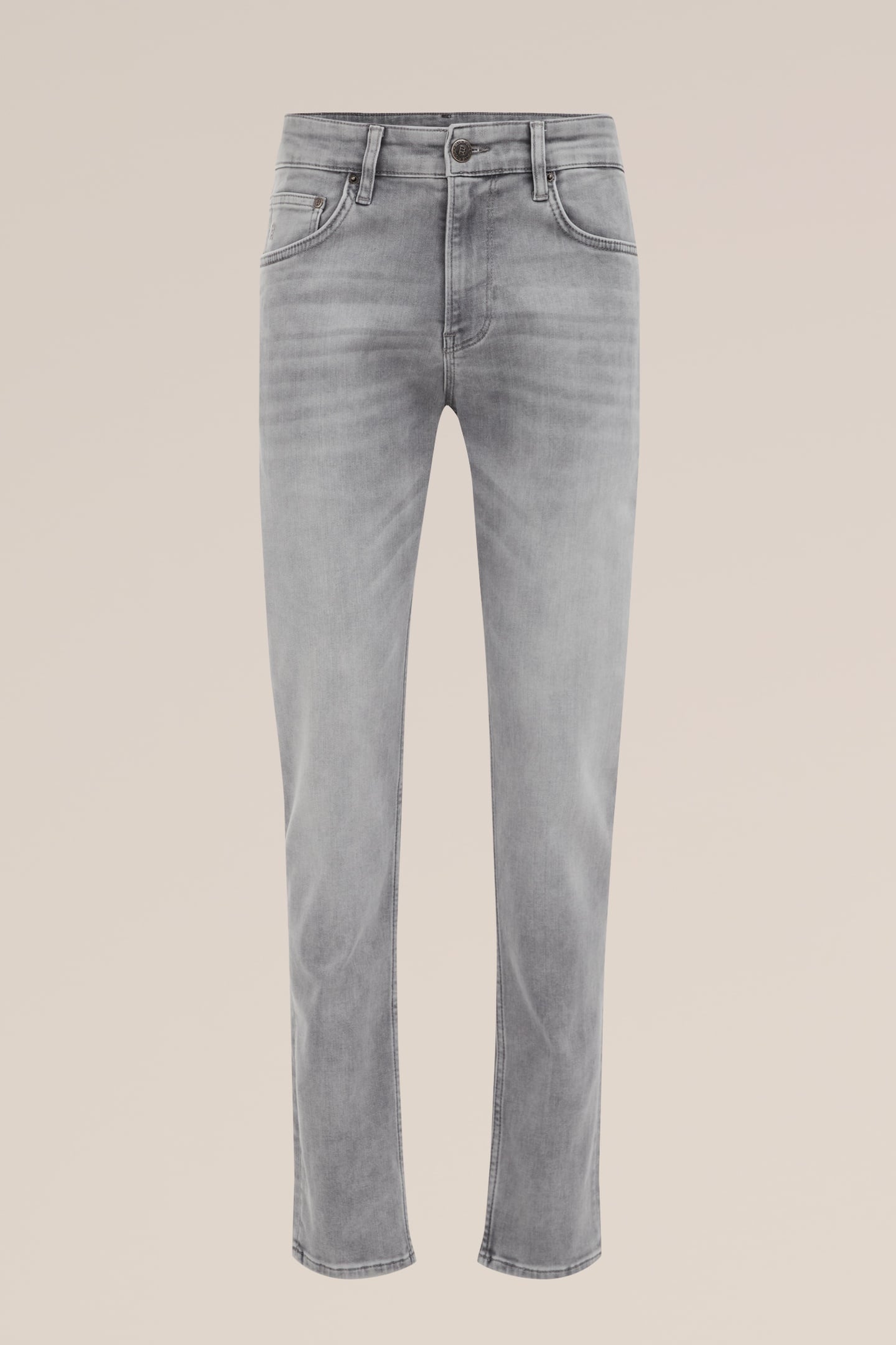 5-POCKET MID WAIST LIGHT GREY 4