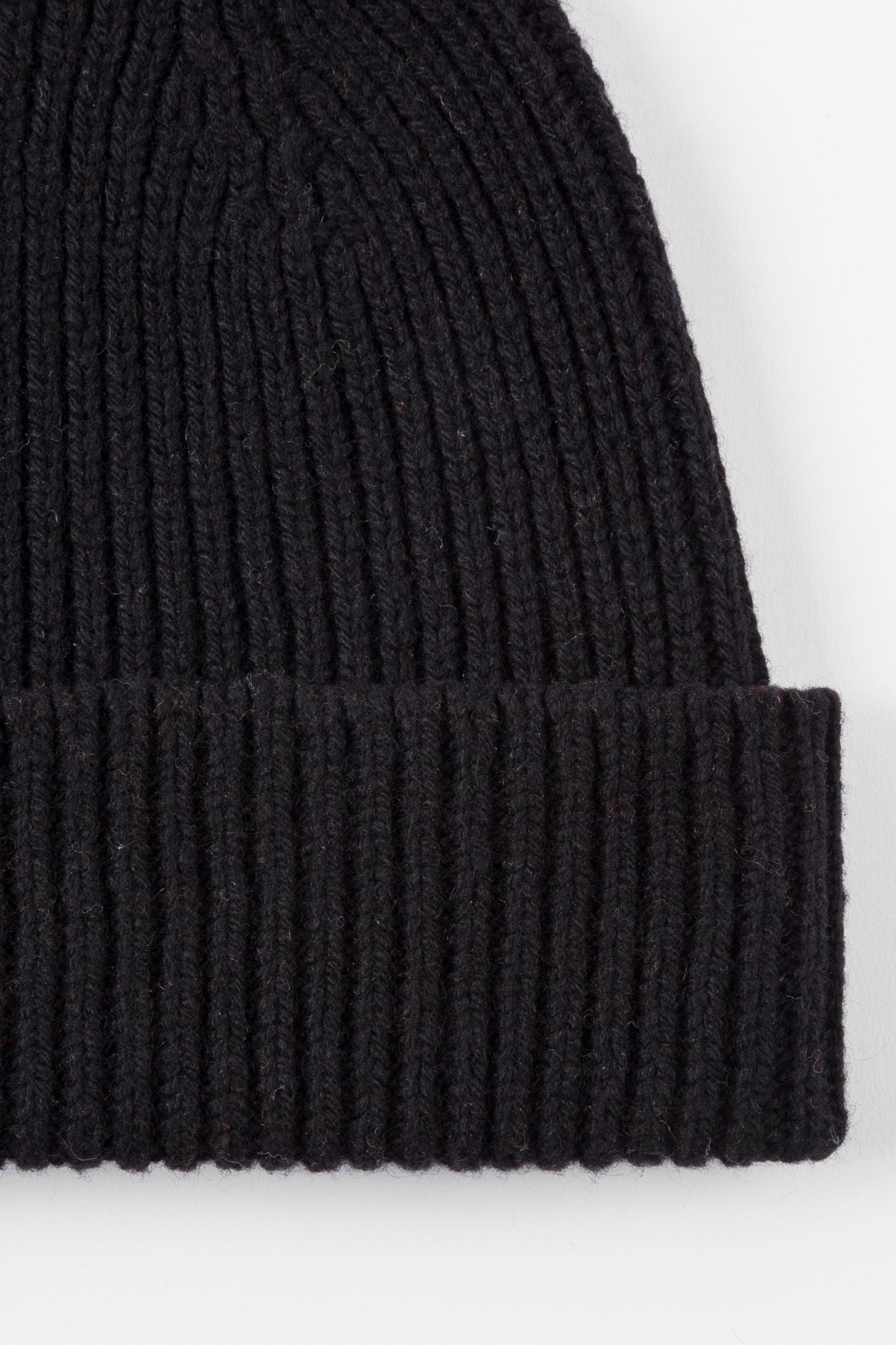 HAT CASHMR BEANIE BLACK 8