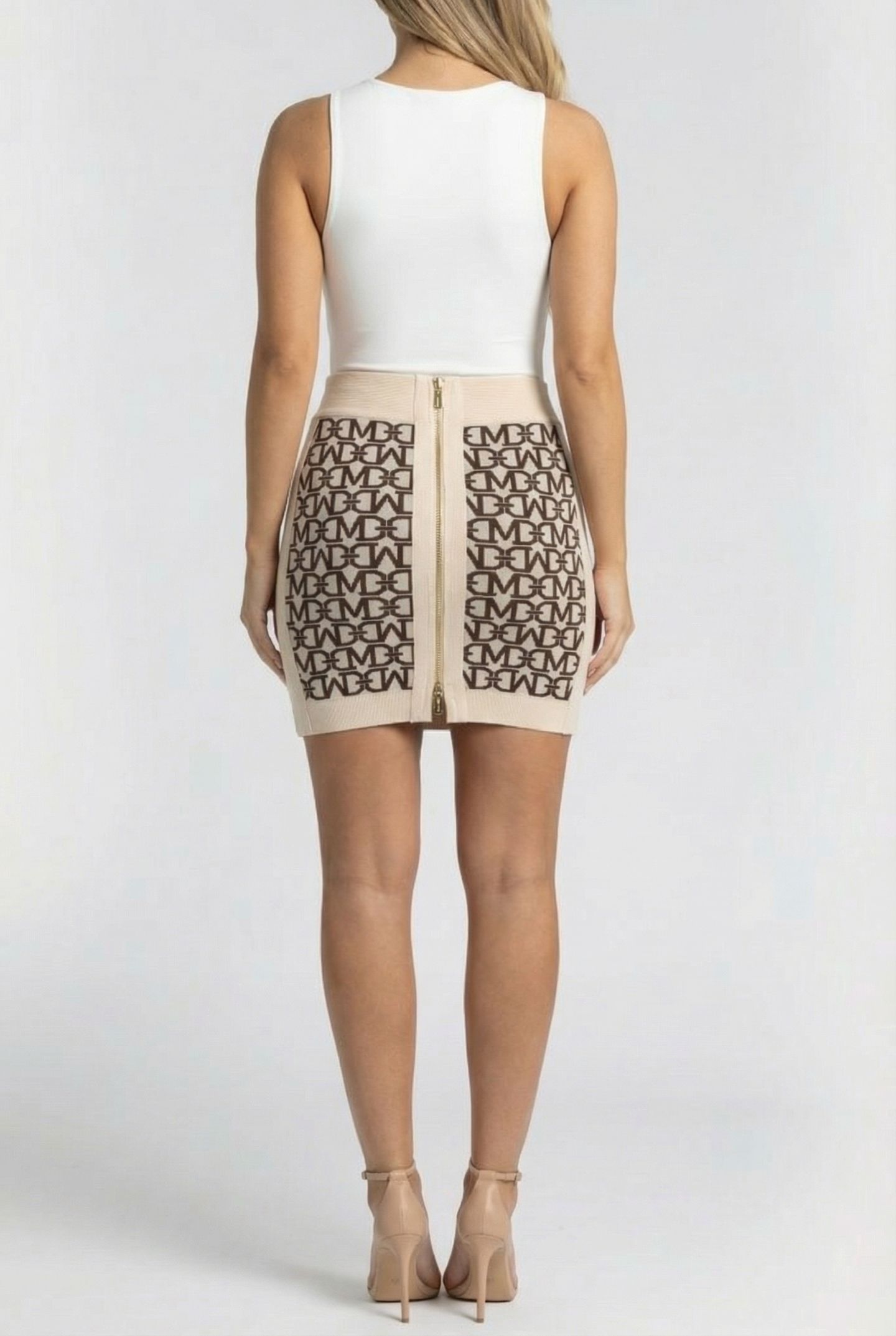 MARCIANO BY GUESS MATI ALLOVER JACQUAR MONOGRAM EGGSHELL AN 2