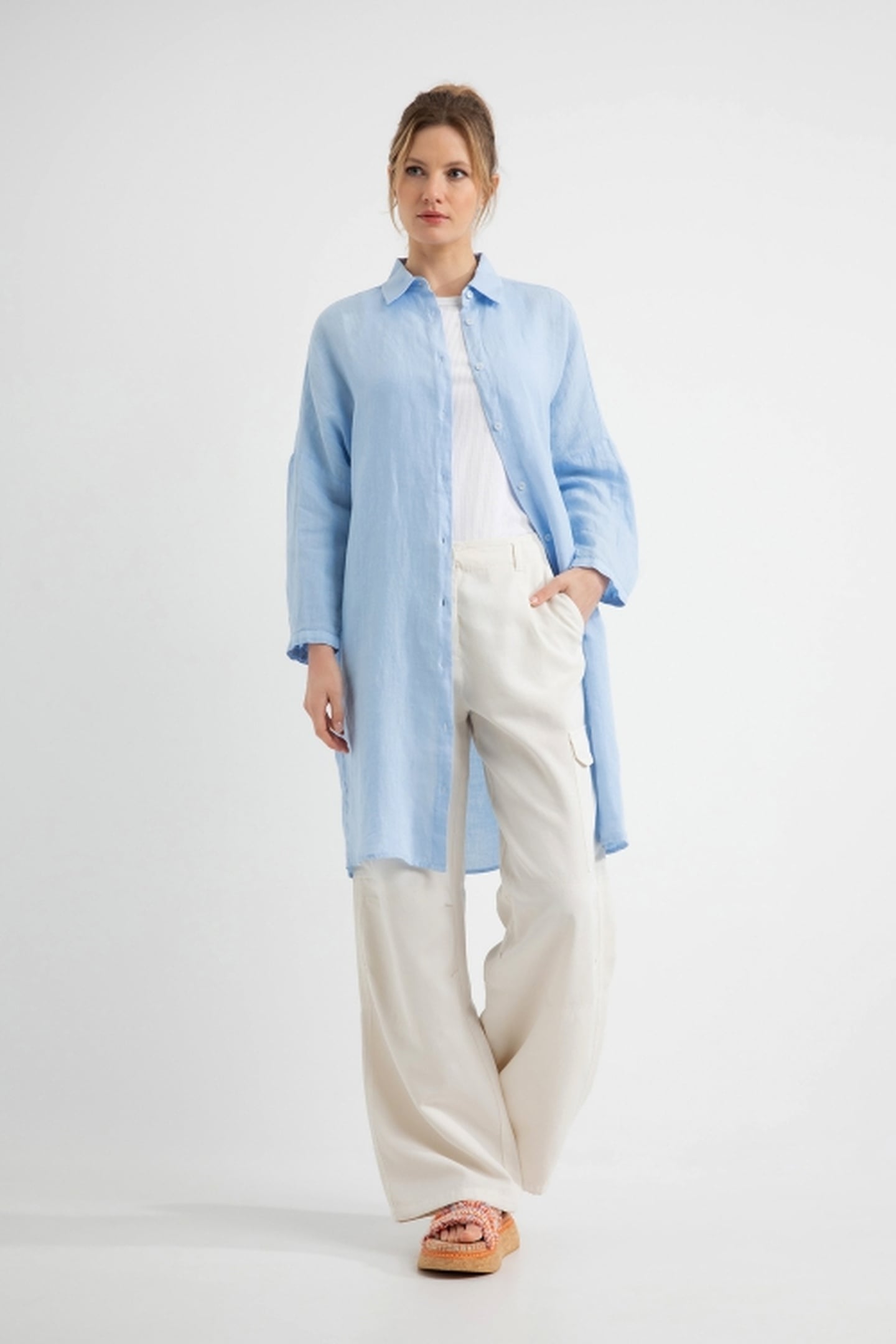 DWIGHT BLOUSE LIGHT BLUE 3