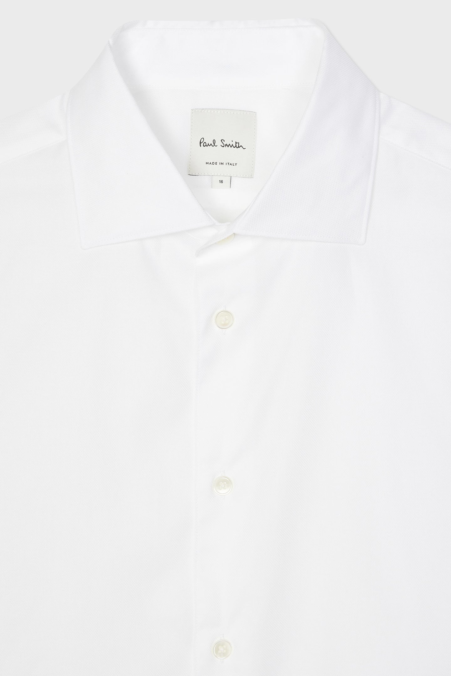 S/C SLIM FIT SHIRT WHITE 5