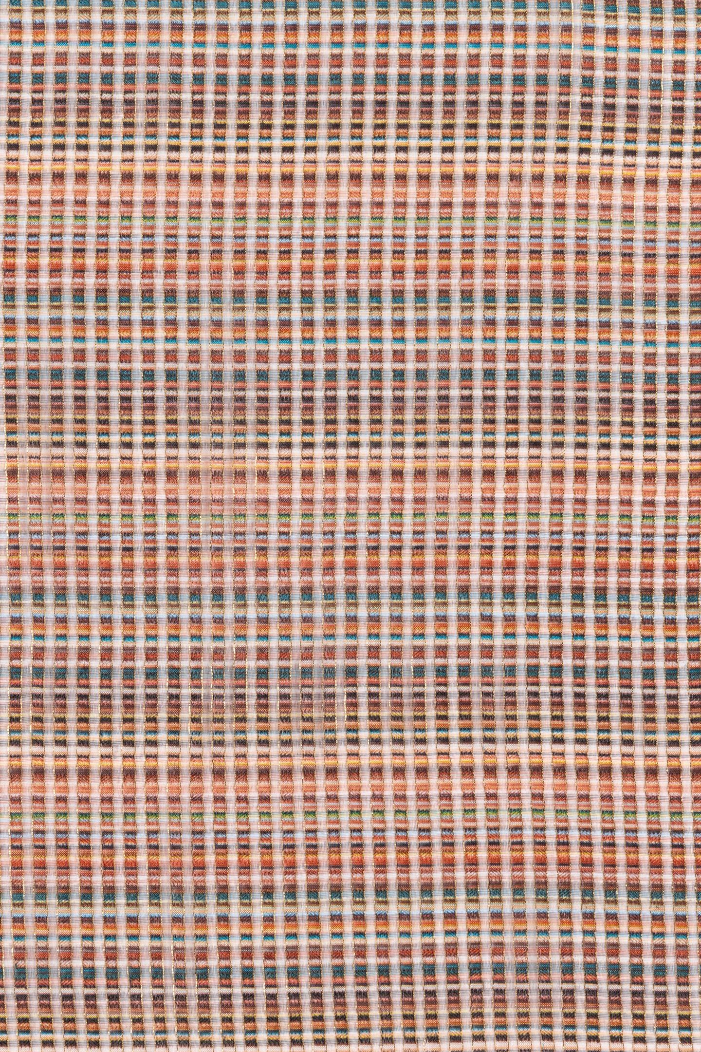 WOSCARF SHINY SIGNT MULTI COLOURED 5