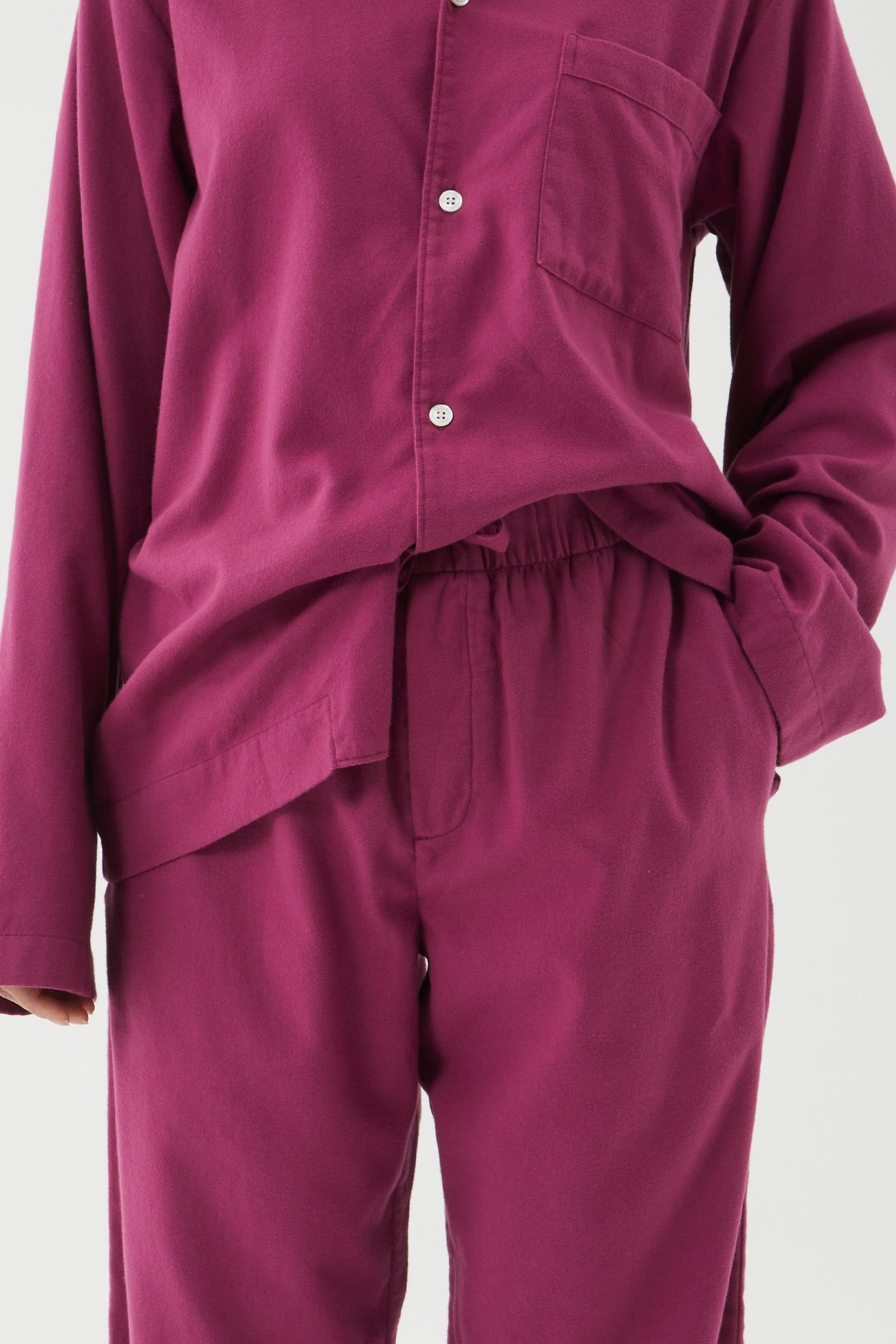 UNISEX FLANNEL, PYJAMAS PANTS GRAPE 9
