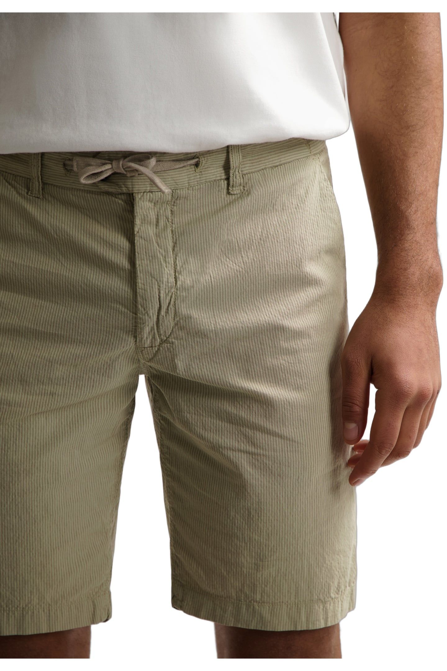 DS-LANCASTER STRIPE SHORTS TIMBER WOLF 6