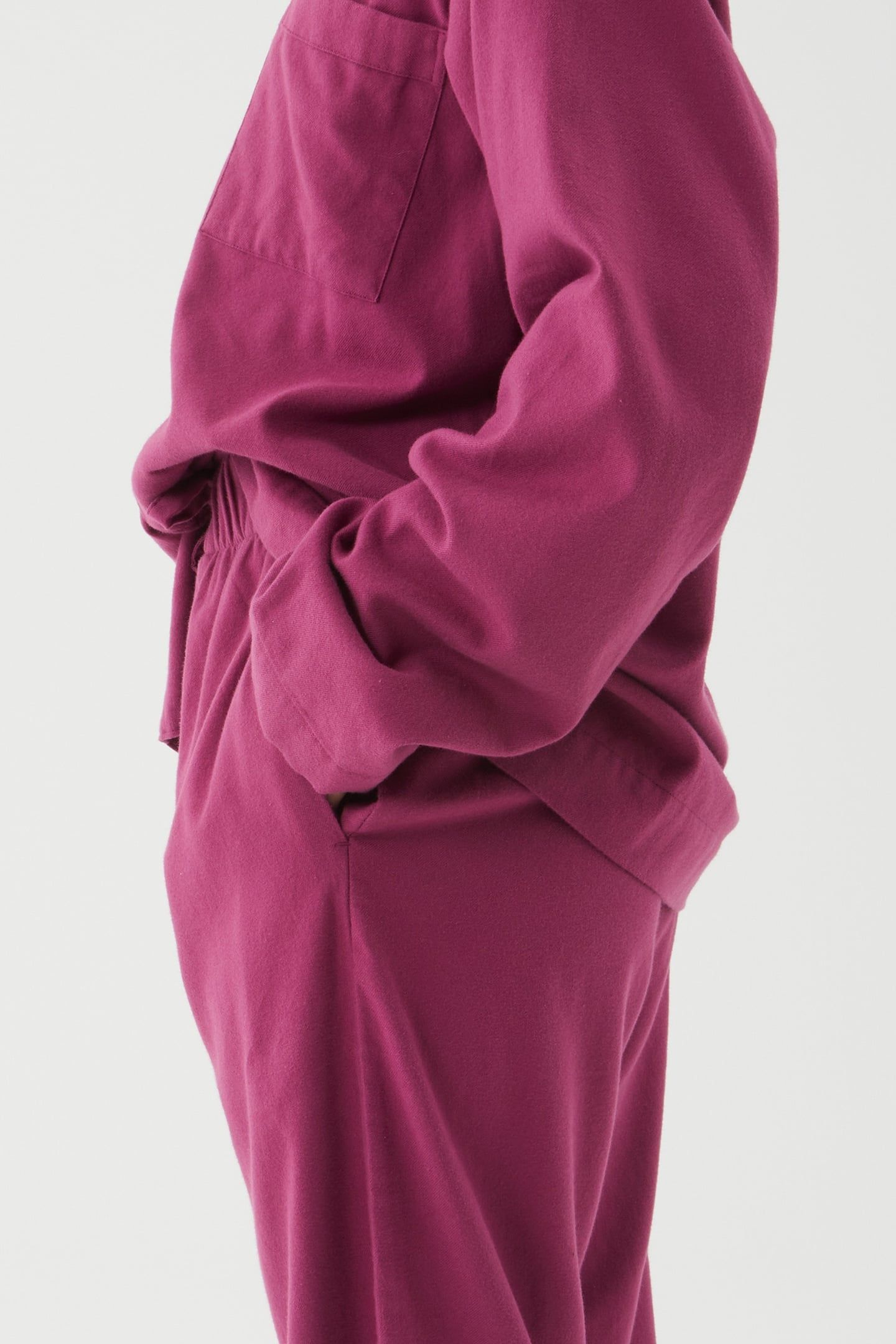 UNISEX FLANNEL, PYJAMAS PANTS GRAPE 10