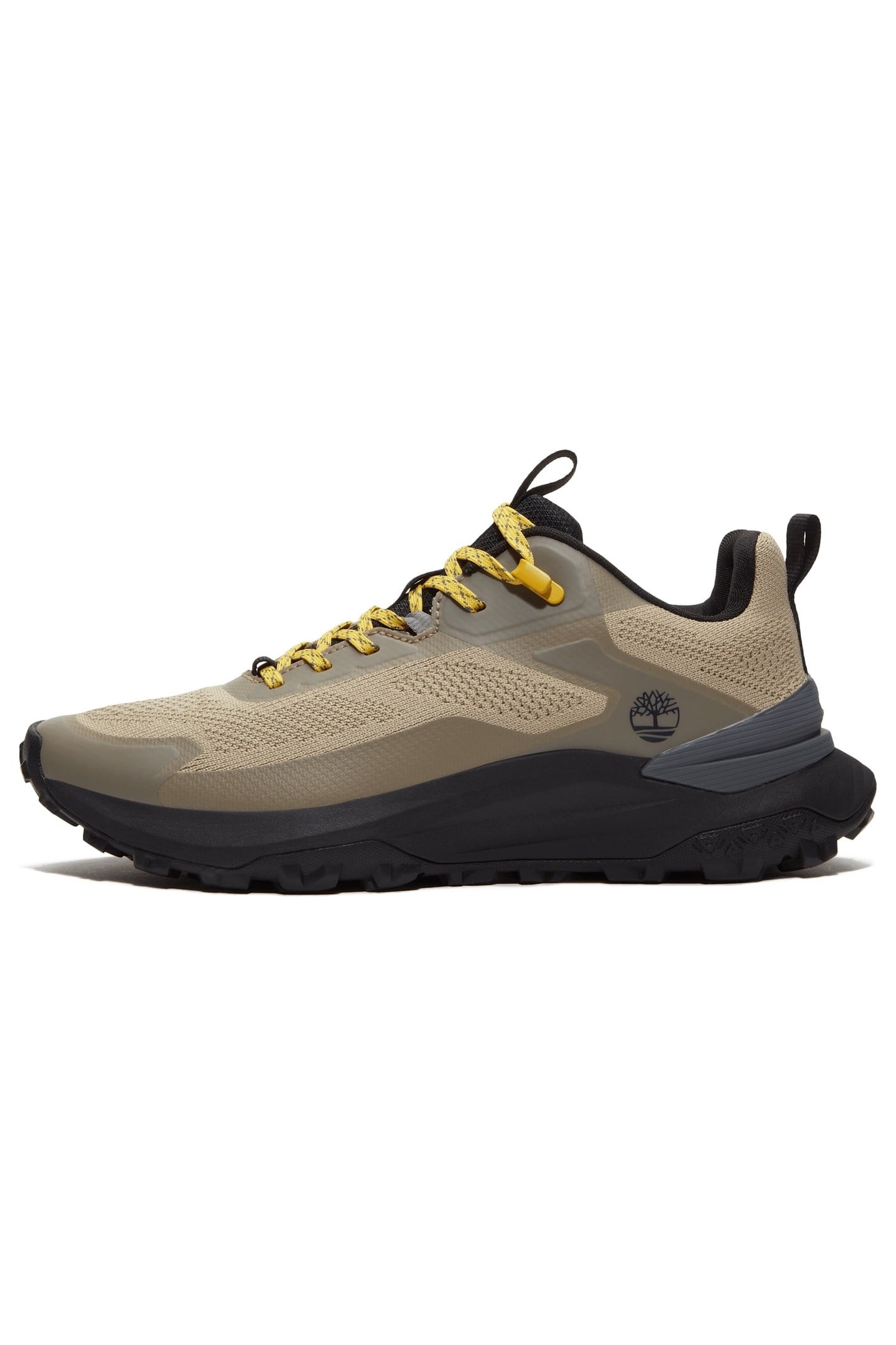 MOTION ACCESS LOW LACE UP SNEAKER LIGHT BROWN KNIT 4