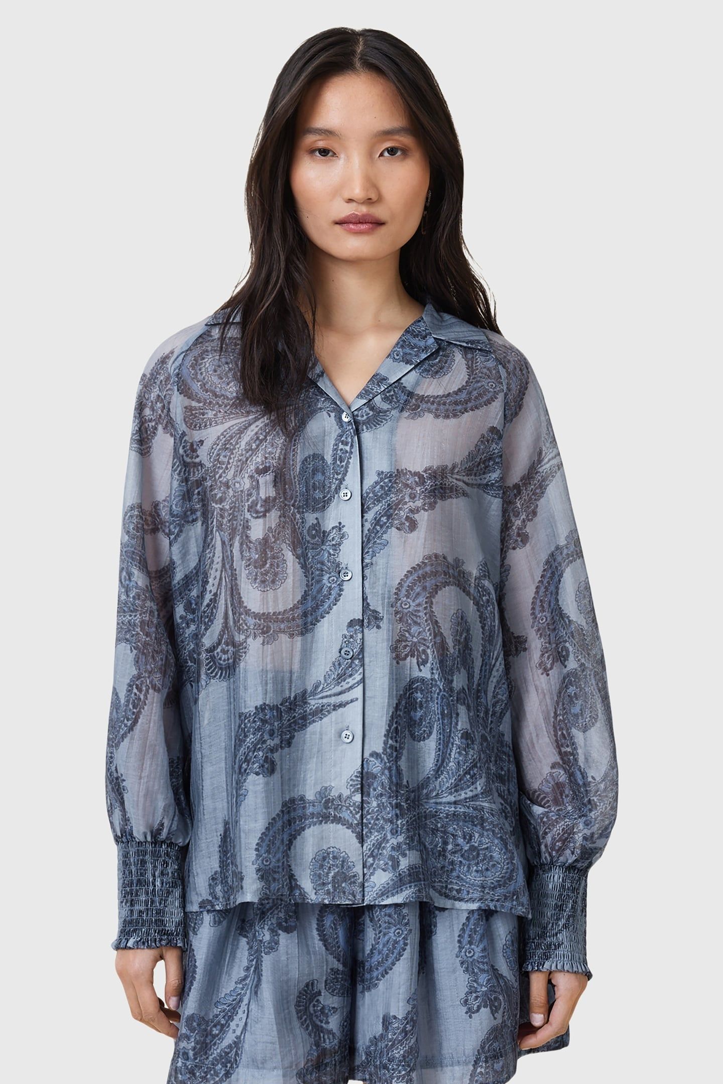 ISLA SHIRT LITA DENIM BLUE 1